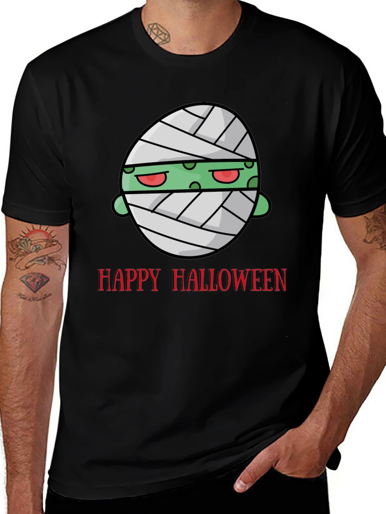 Mummy Monster Halloween T-Shirt