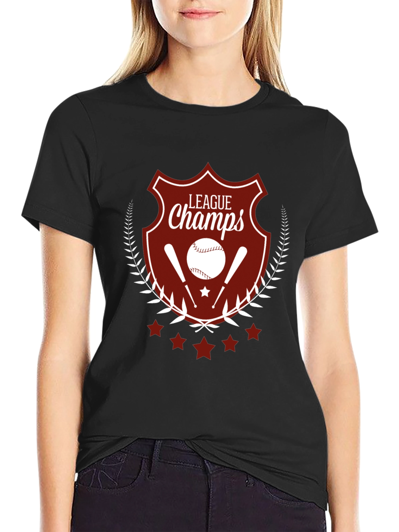 League Champs Baseball Graphic Tee