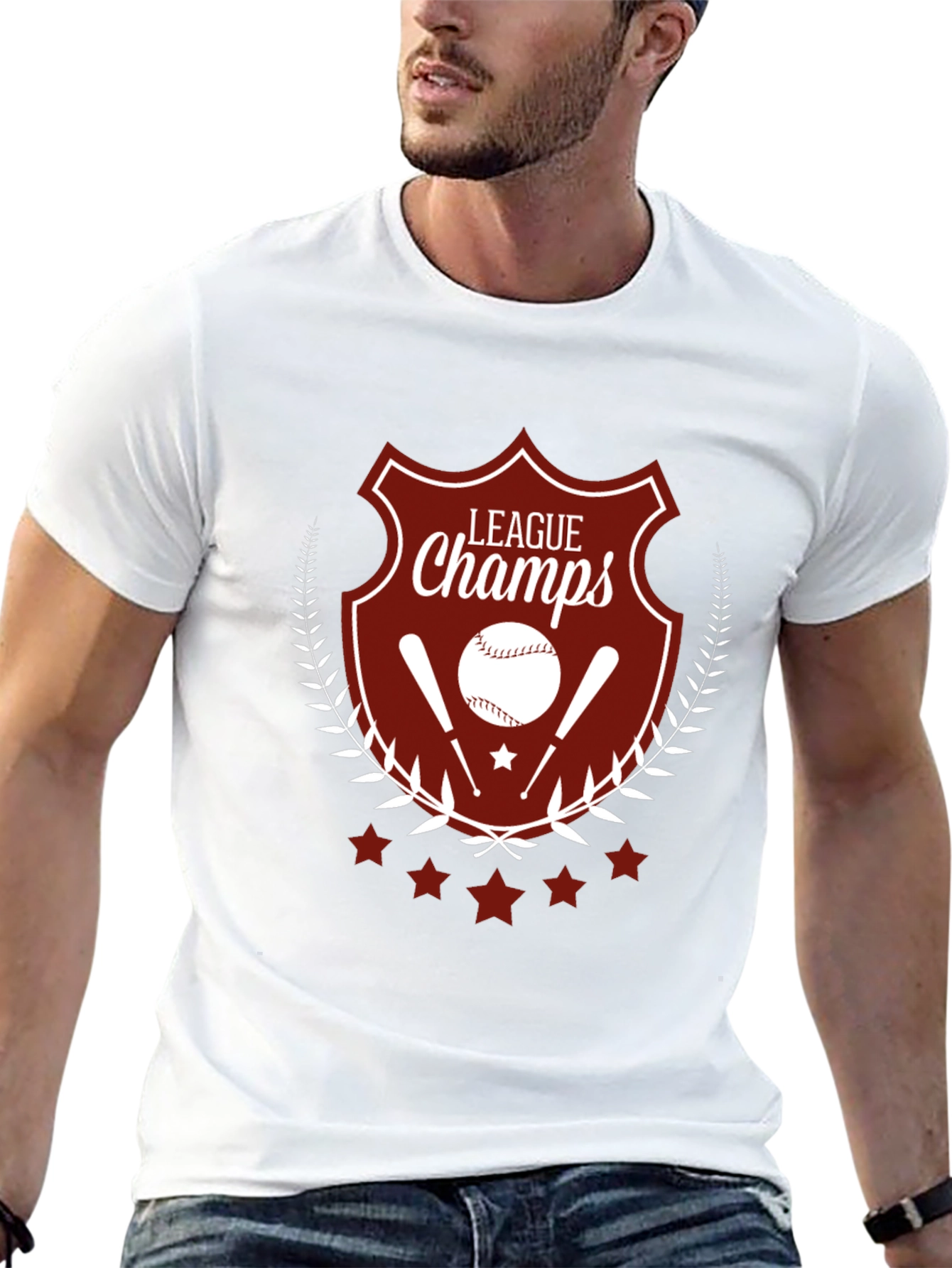 League Champs Baseball Graphic Tee