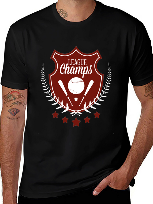 League Champs Baseball Graphic Tee