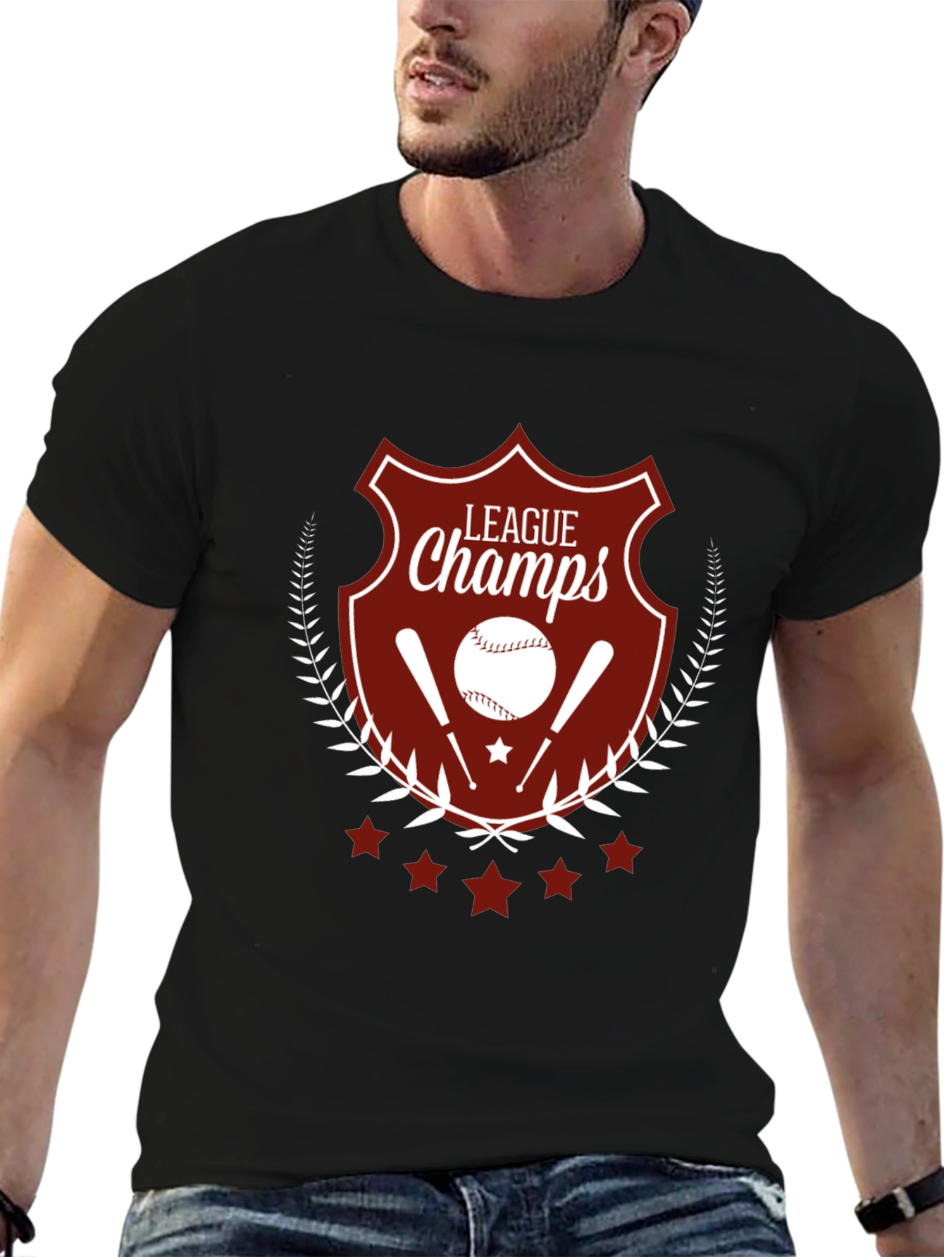 League Champs Baseball Graphic Tee