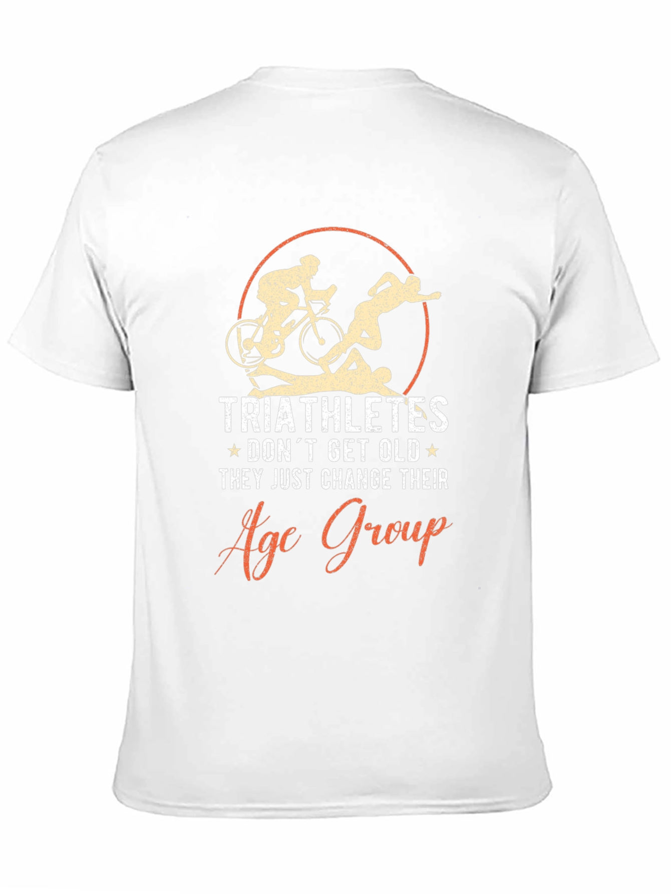 Triathlete Age Group Black Graphic Tee