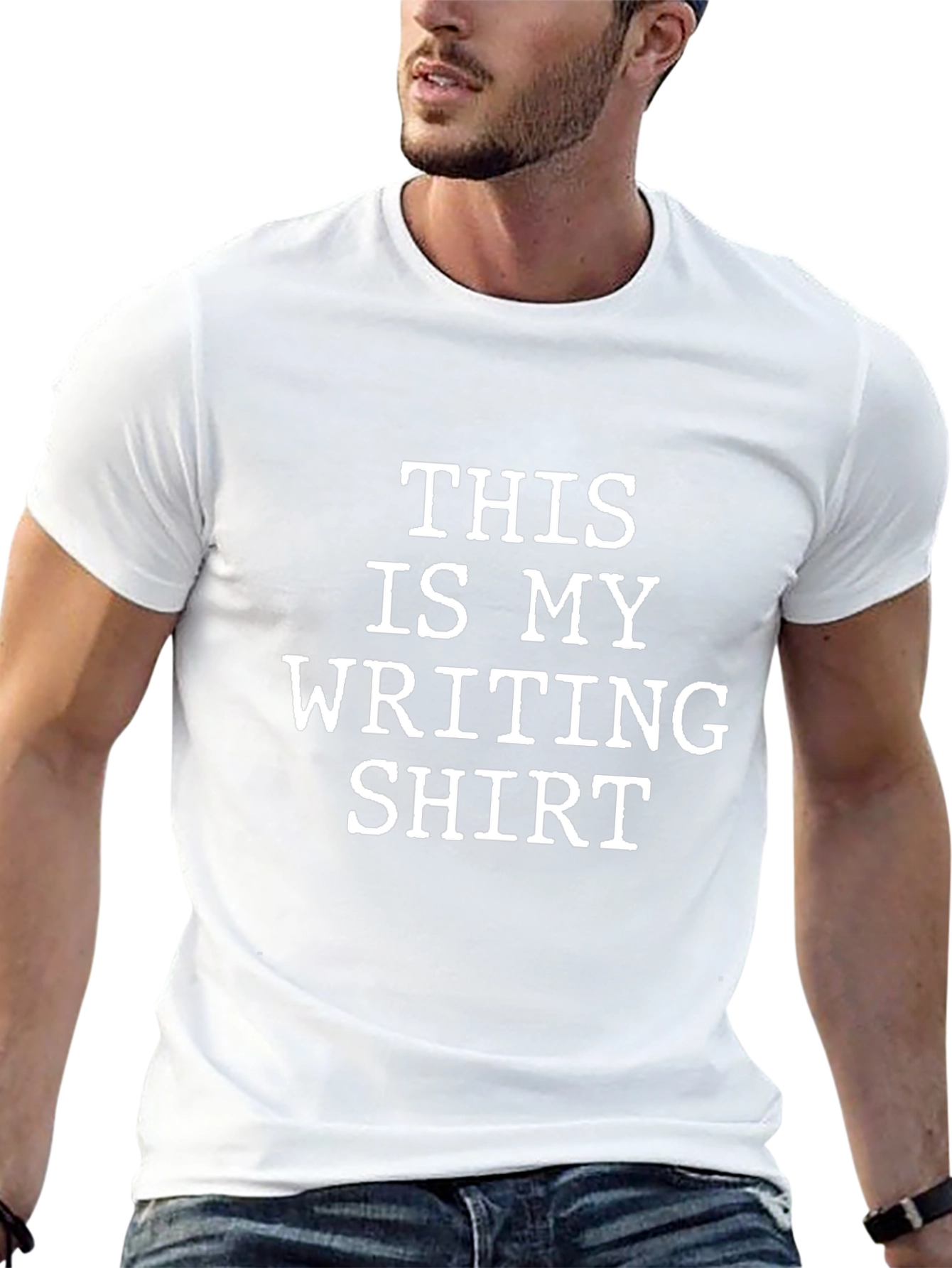 This Is My Writing Shirt - Black Tee