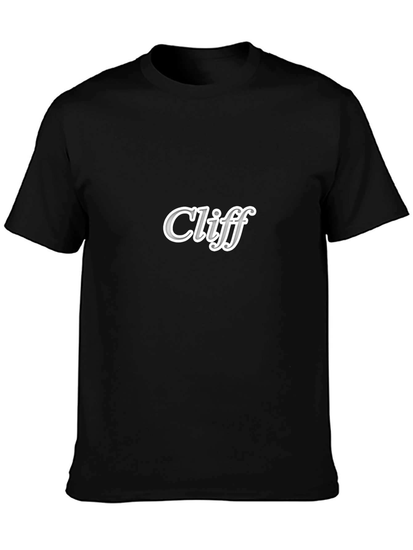 Cliff Black T-Shirt - Stylish & Comfortable