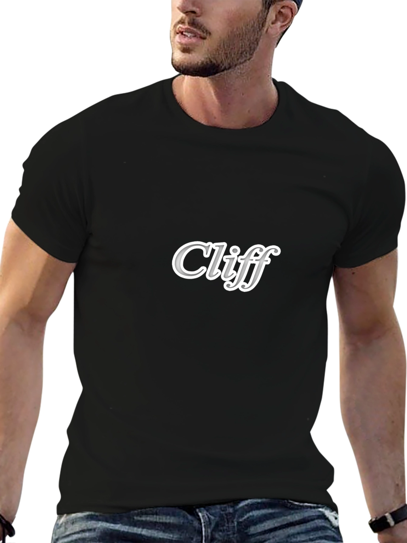 Cliff Black T-Shirt - Stylish & Comfortable