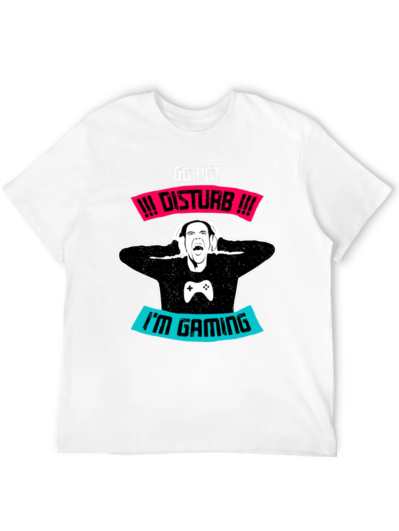 Gamer T-Shirt - Do Not Disturb Im Gaming Tee
