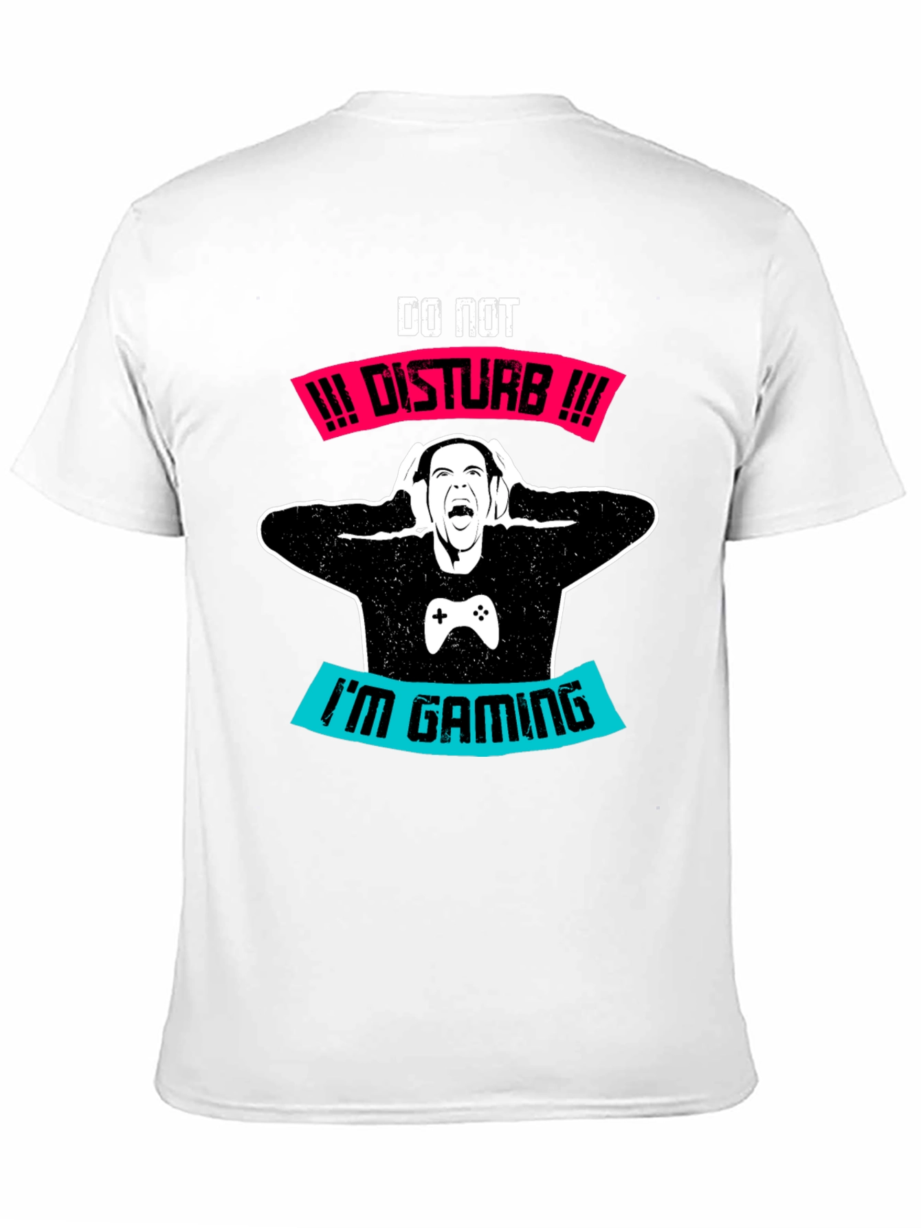 Gamer T-Shirt - Do Not Disturb Im Gaming Tee