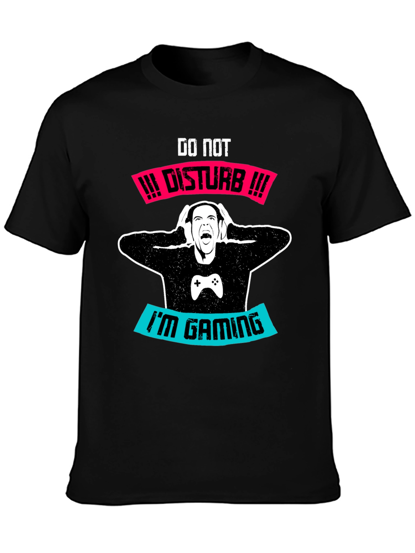 Gamer T-Shirt - Do Not Disturb Im Gaming Tee