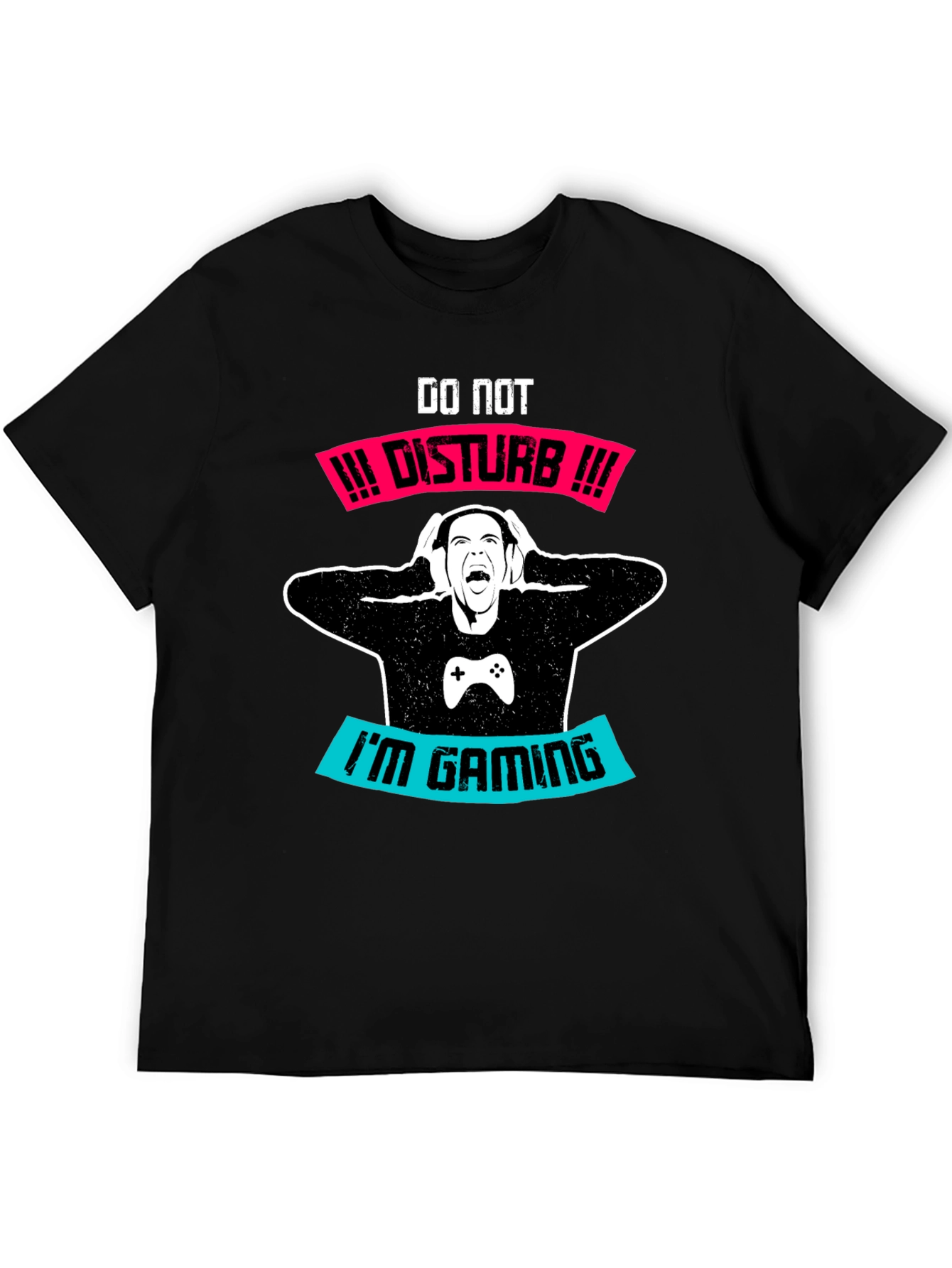 Gamer T-Shirt - Do Not Disturb Im Gaming Tee