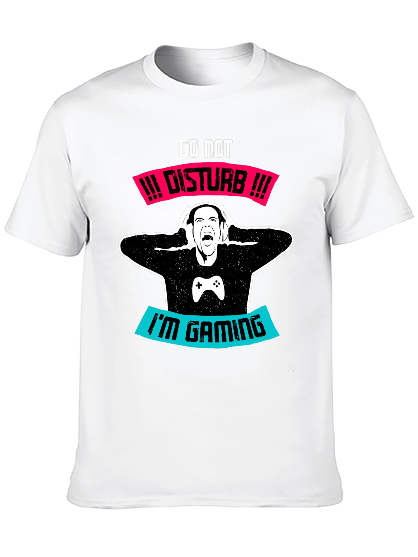 Gamer T-Shirt - Do Not Disturb Im Gaming Tee