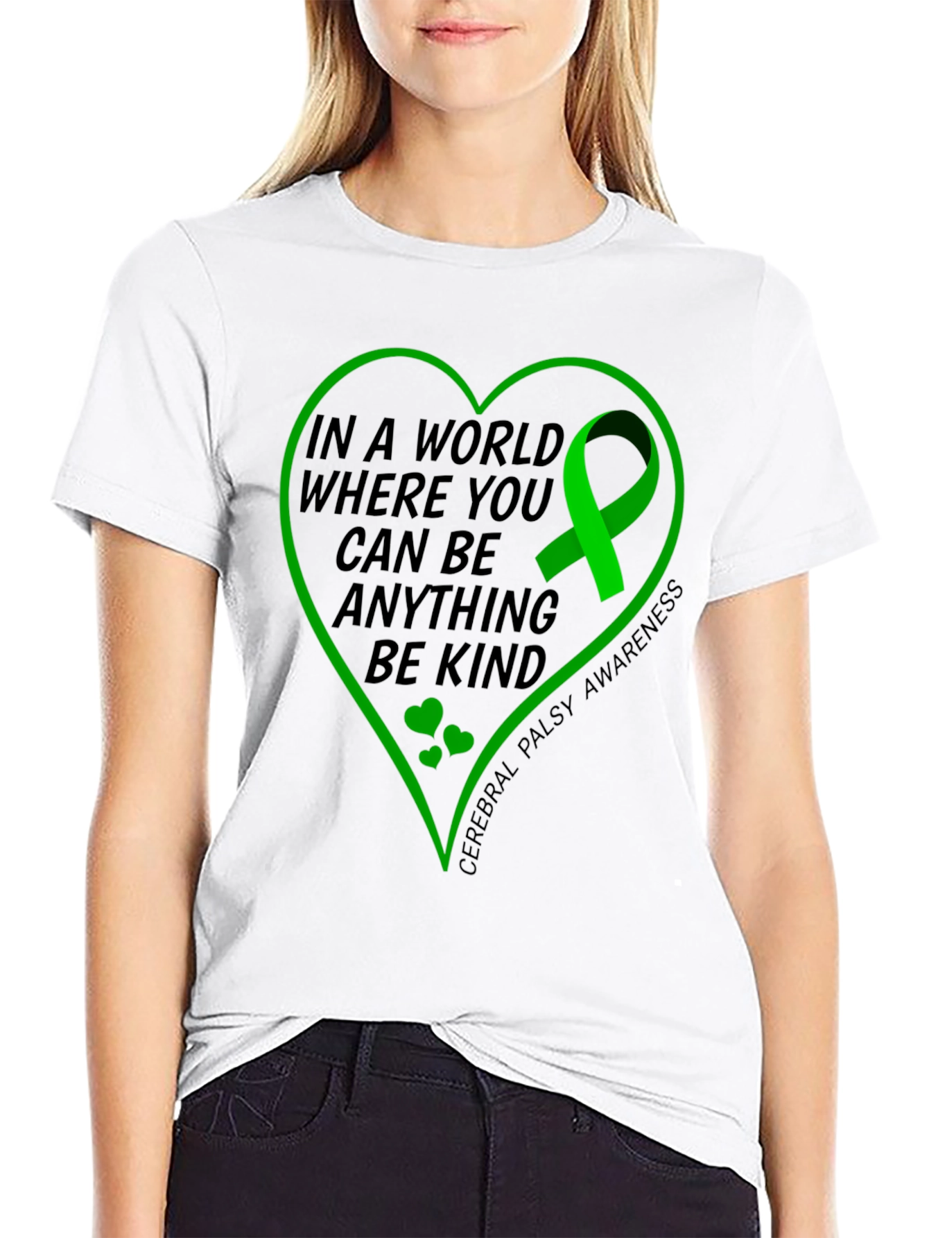 Cerebral Palsy Awareness T-Shirt: Kindness Design