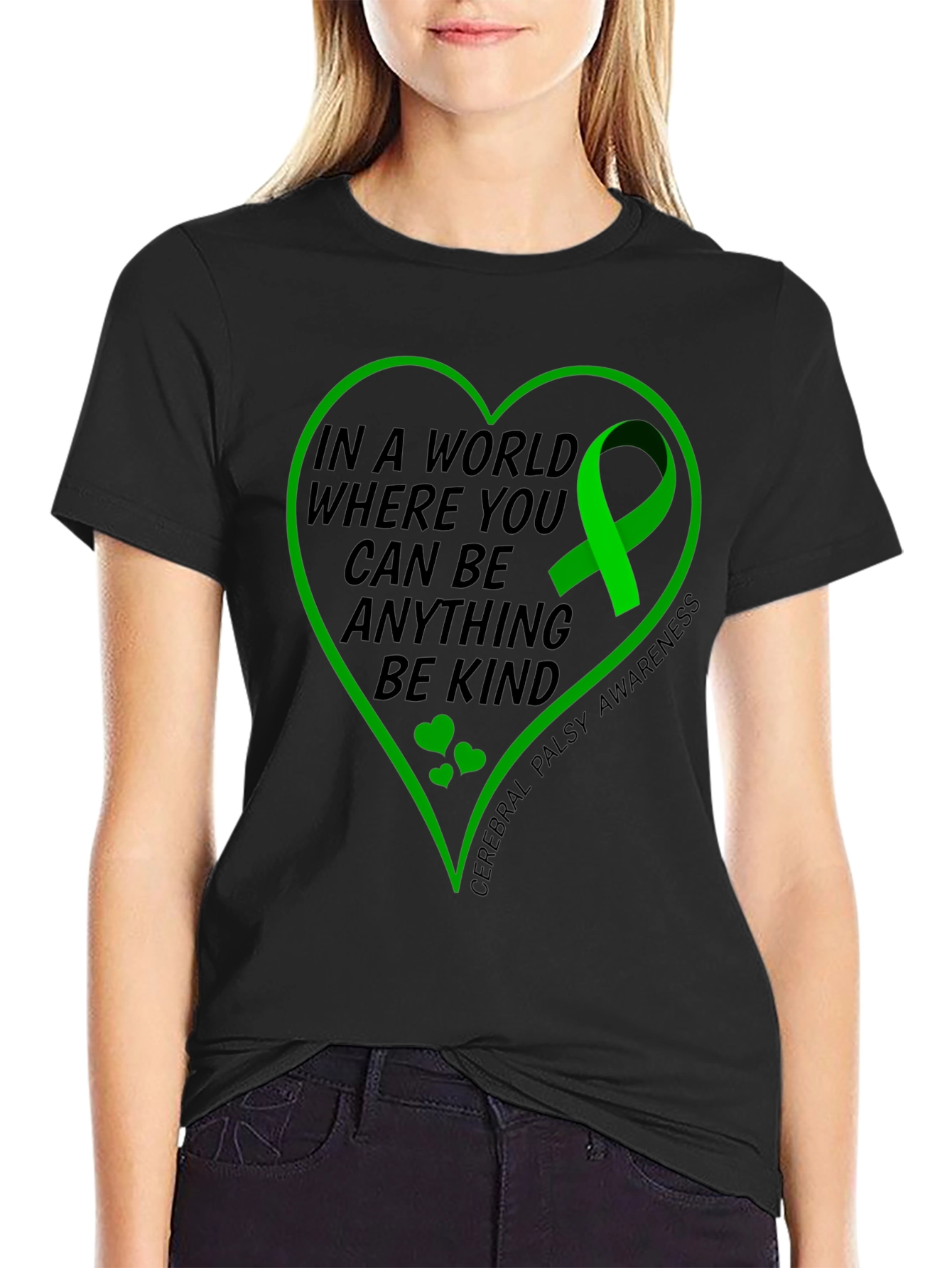 Cerebral Palsy Awareness T-Shirt: Kindness Design