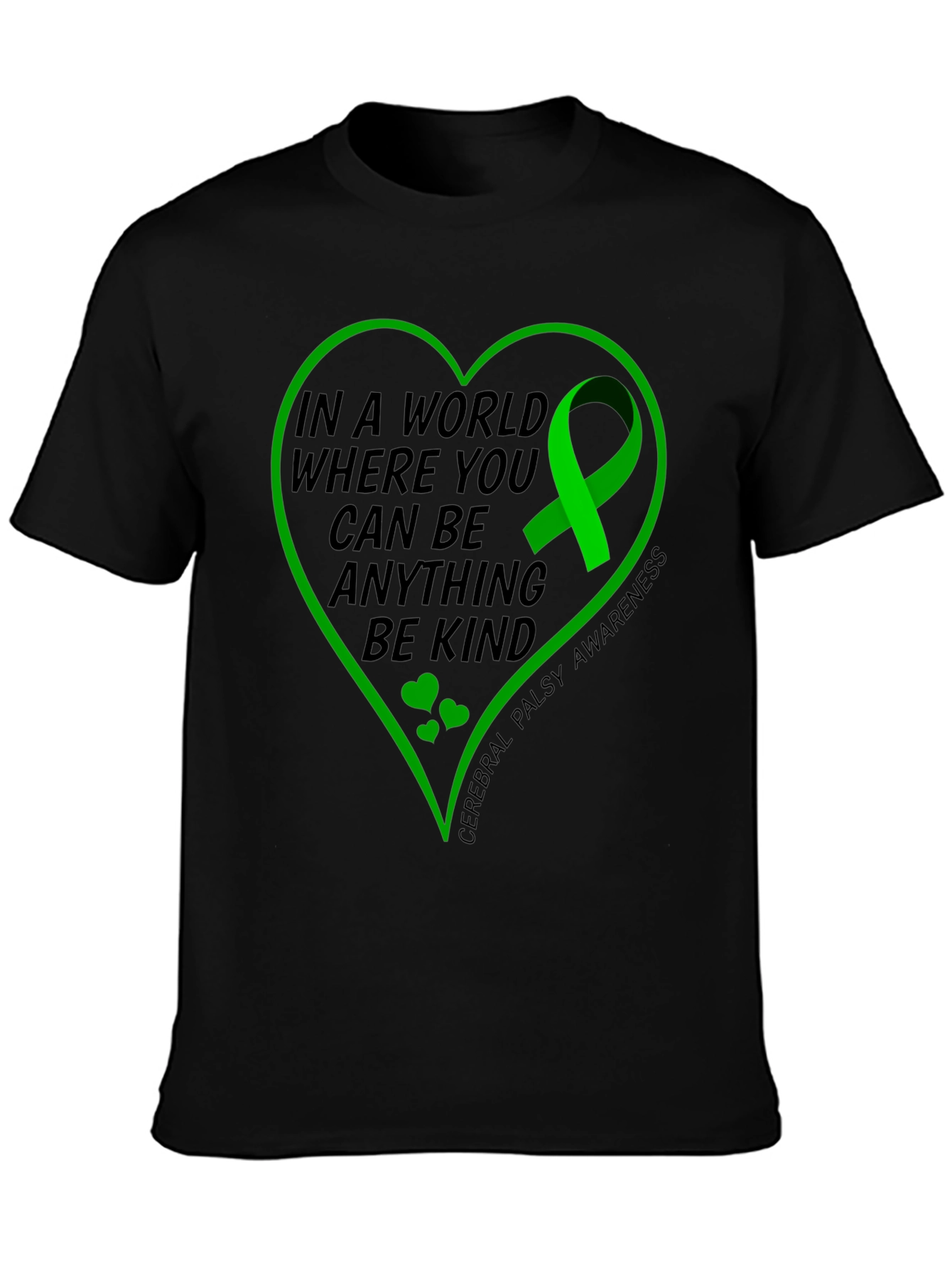 Cerebral Palsy Awareness T-Shirt: Kindness Design