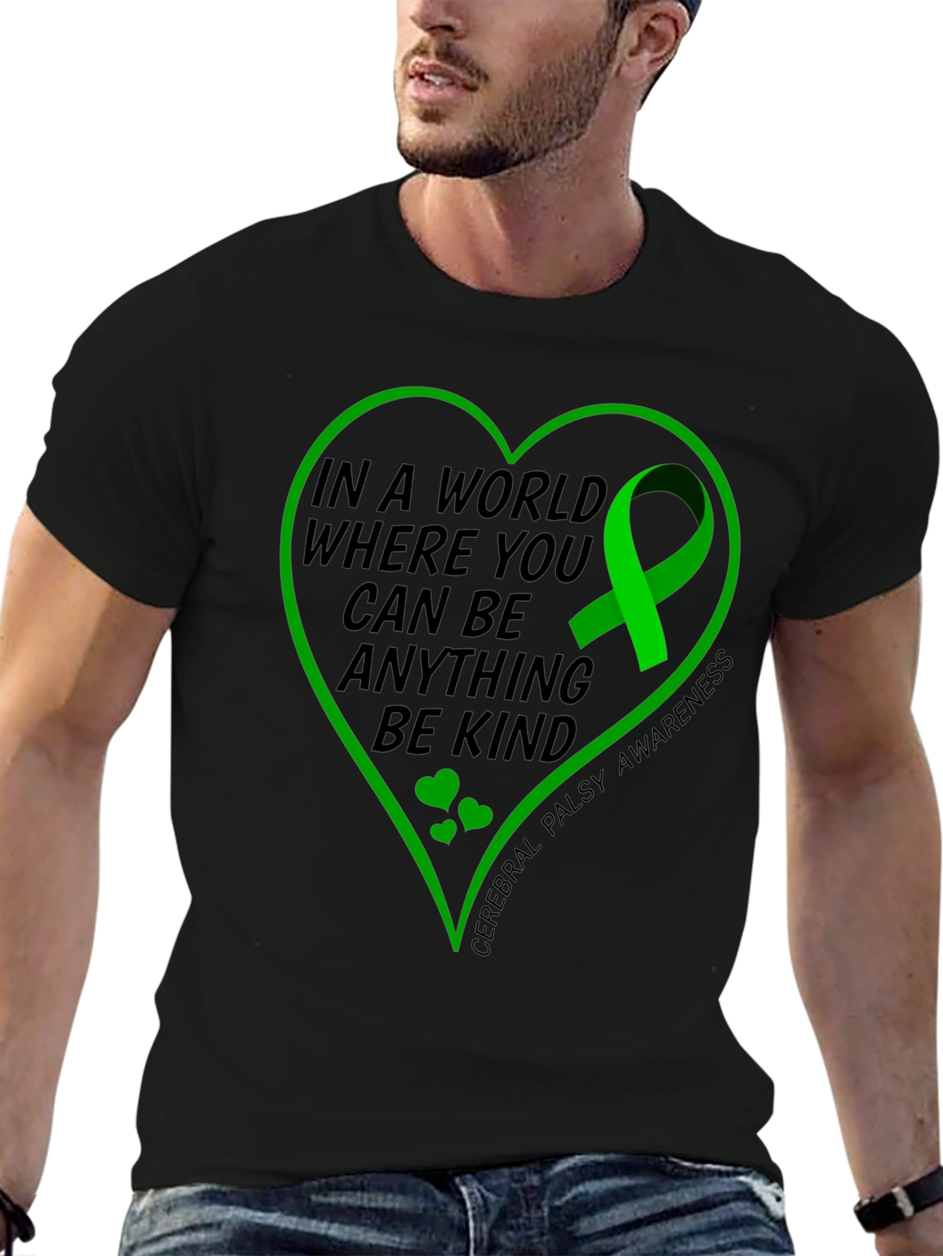 Cerebral Palsy Awareness T-Shirt: Kindness Design