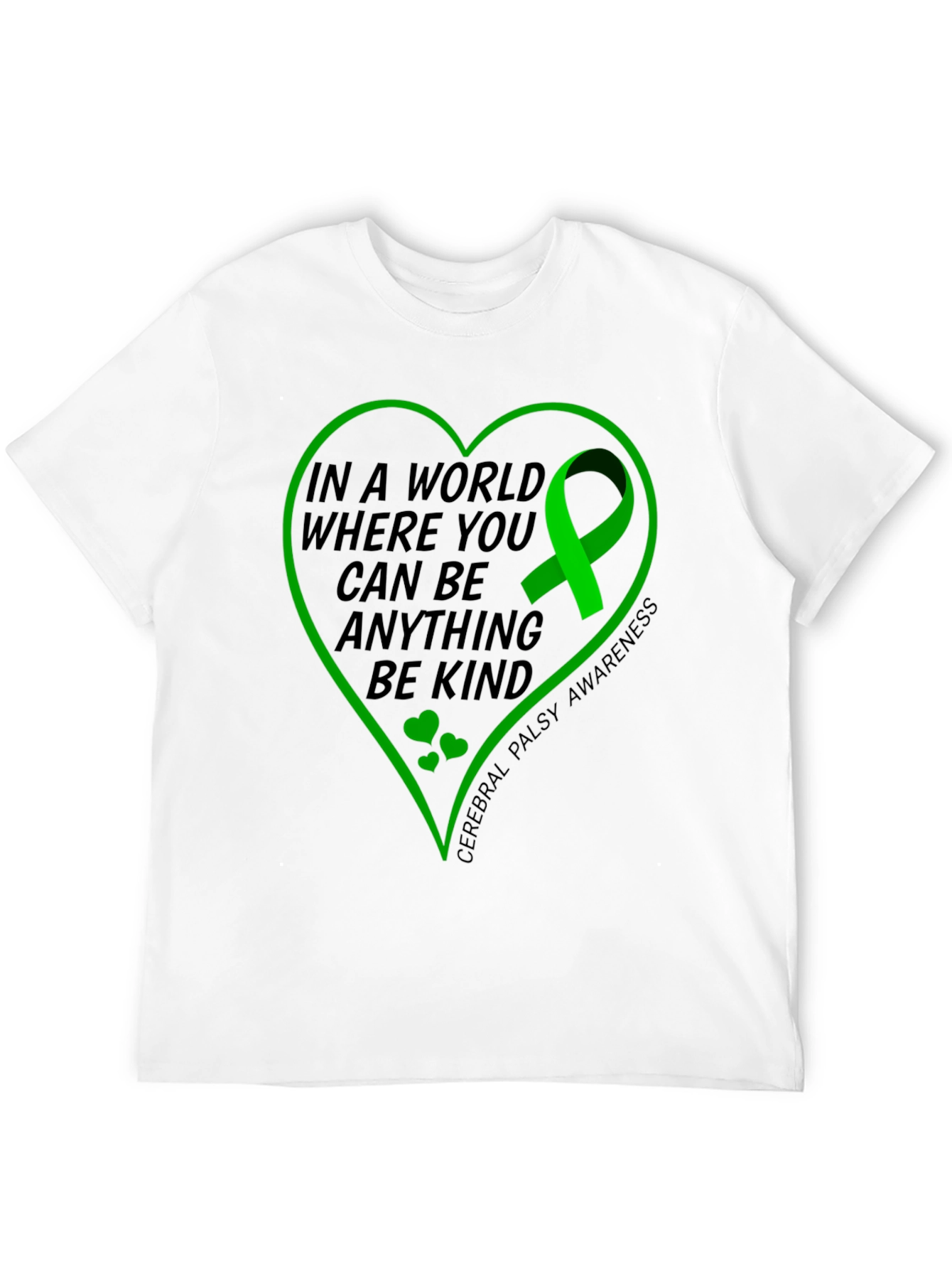 Cerebral Palsy Awareness T-Shirt: Kindness Design