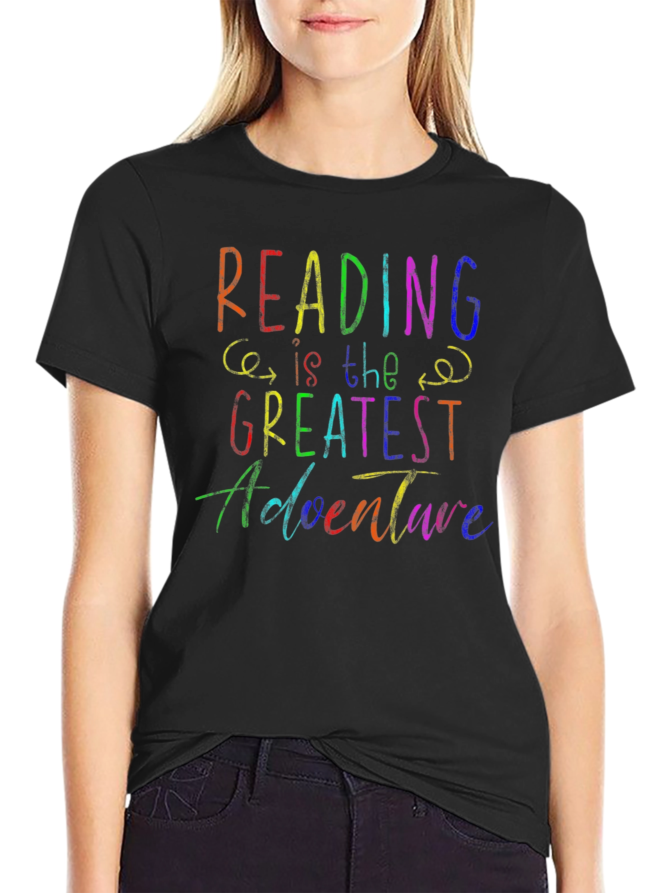 Reading Is the Greatest Adventure Graphic Tee