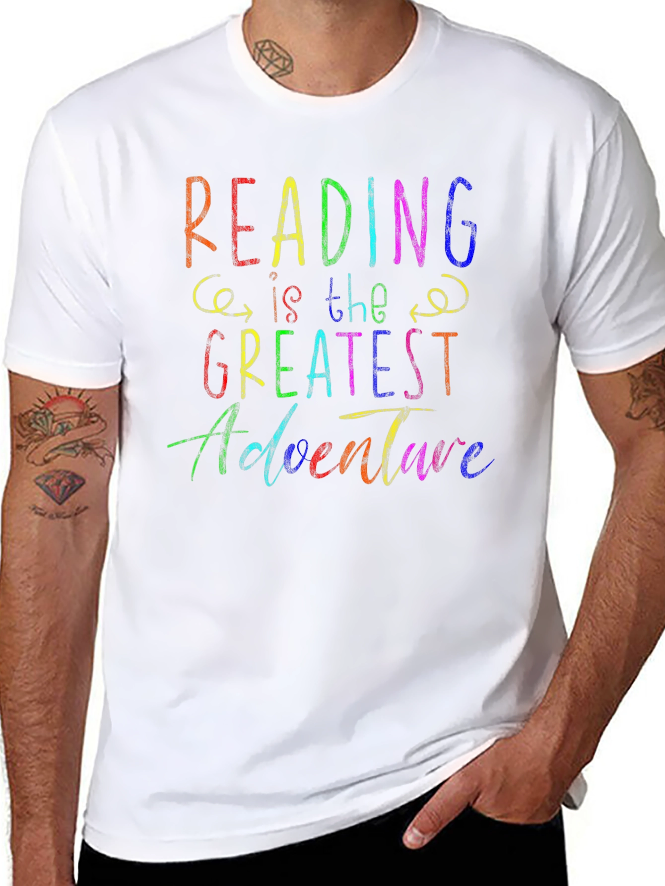 Reading Is the Greatest Adventure Graphic Tee