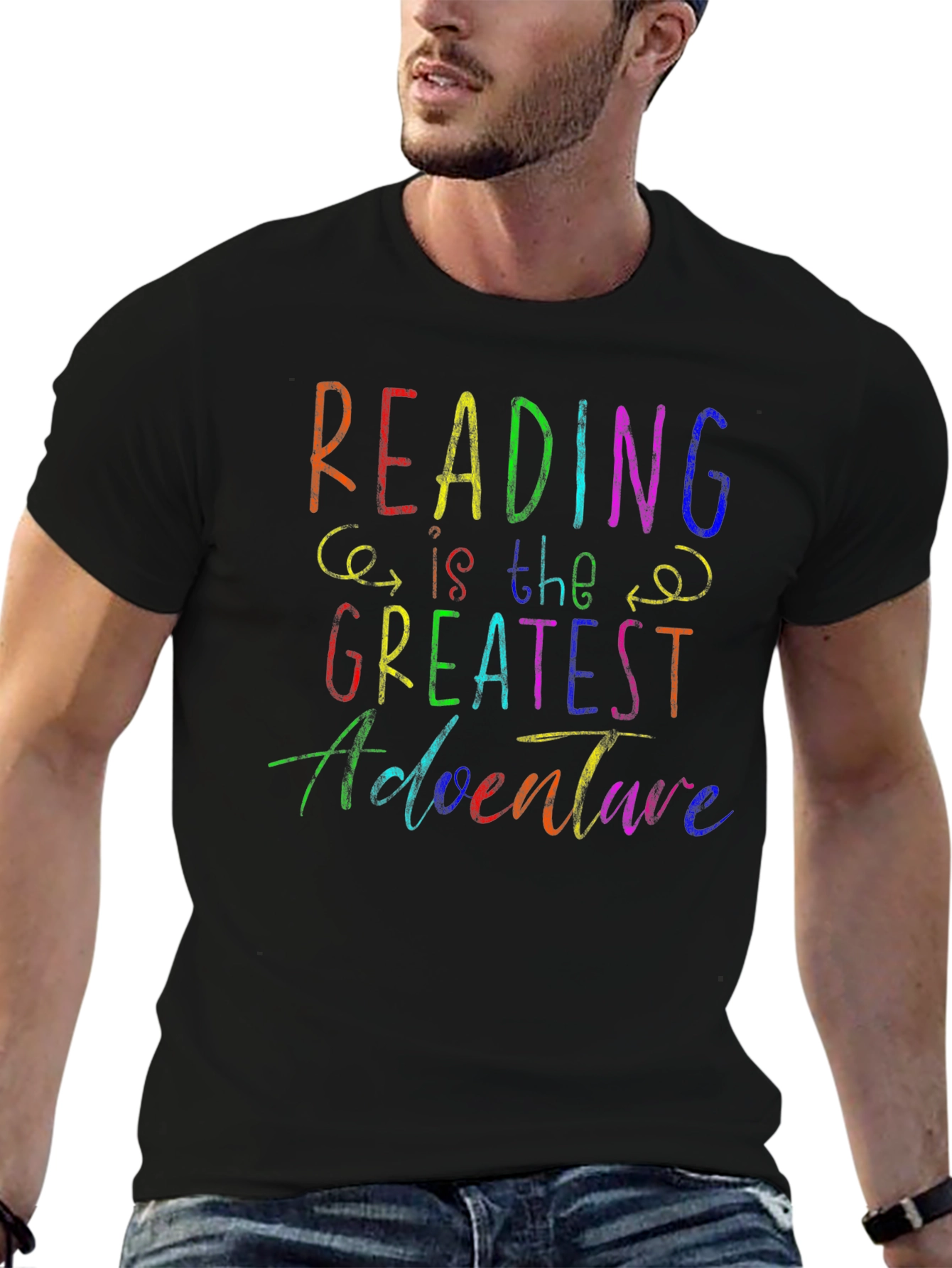 Reading Is the Greatest Adventure Graphic Tee
