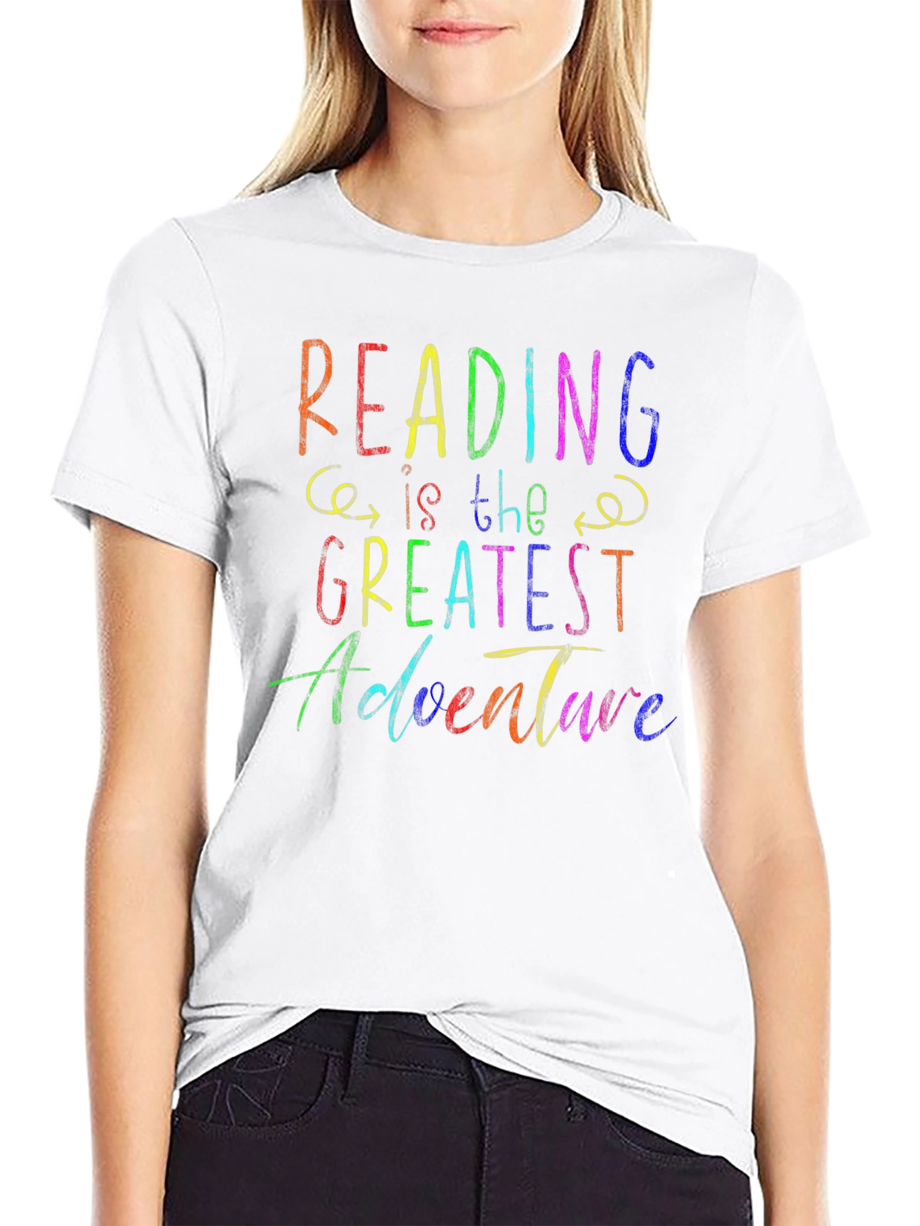 Reading Is the Greatest Adventure Graphic Tee