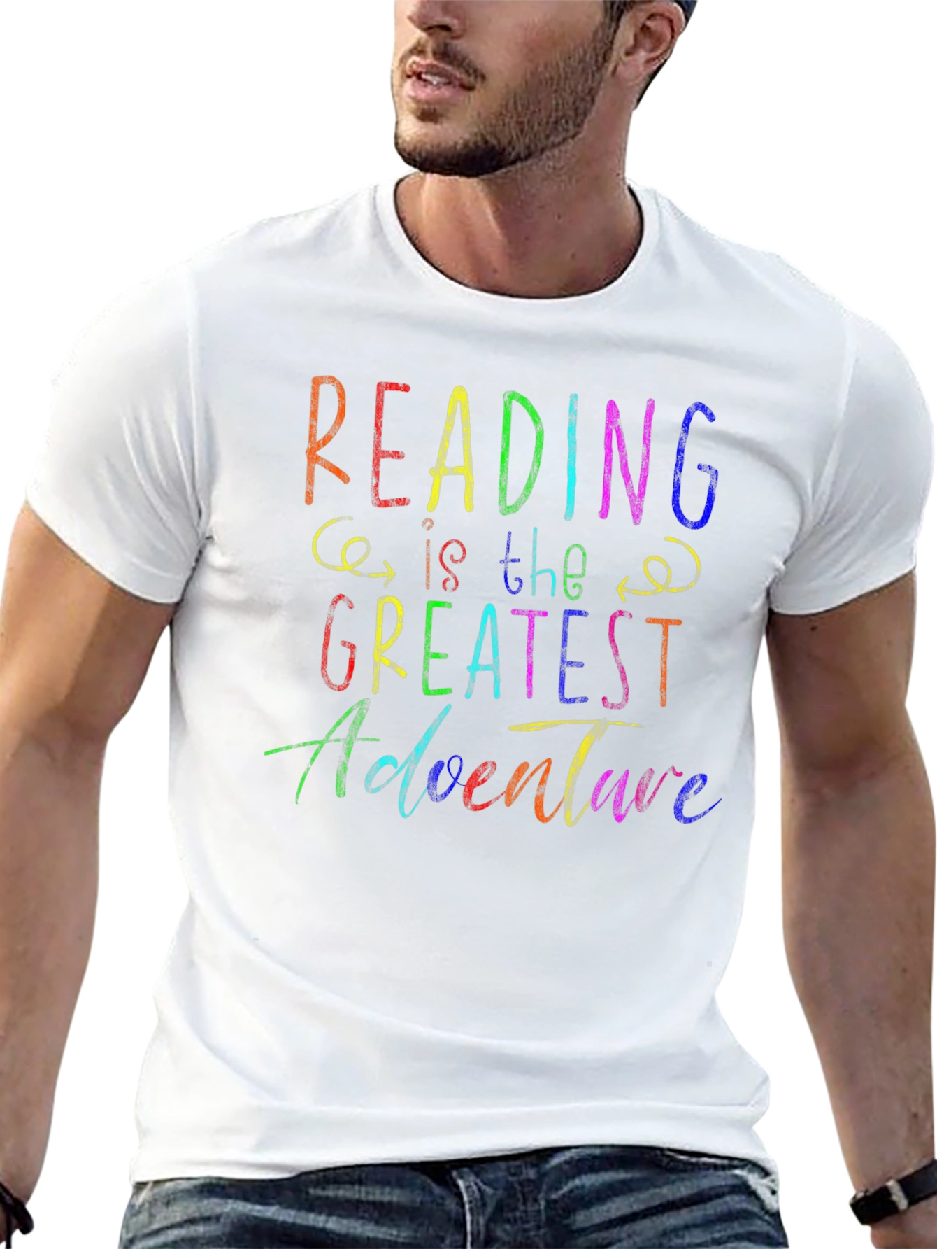 Reading Is the Greatest Adventure Graphic Tee