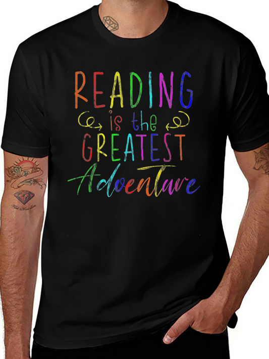 Reading Is the Greatest Adventure Graphic Tee
