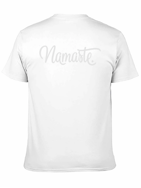 Namaste Graphic Tee - Stylish Black T-Shirt