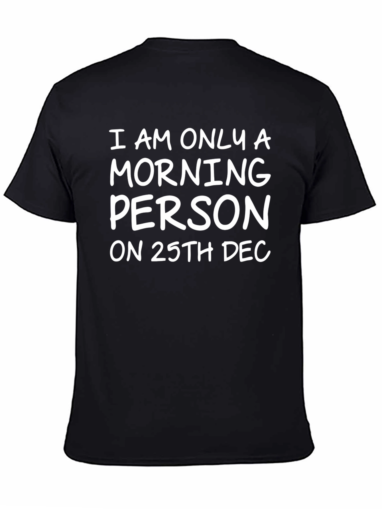 Funny Christmas Morning Person T-Shirt