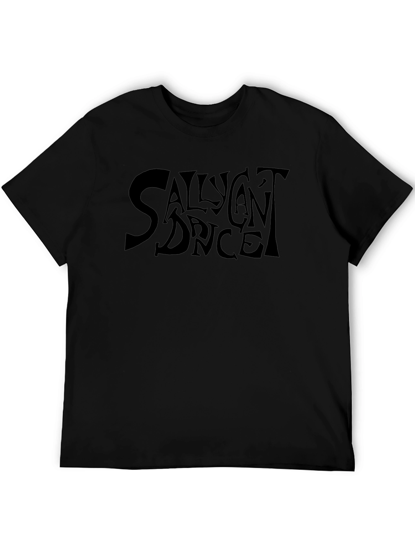 Sallycant Dance Graphic Black T-Shirt