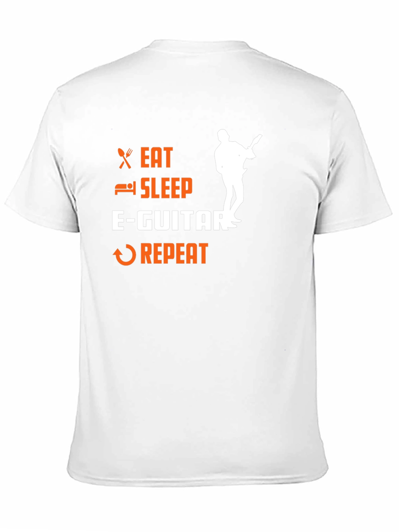 Eat Sleep E-Guitar Repeat T-Shirt