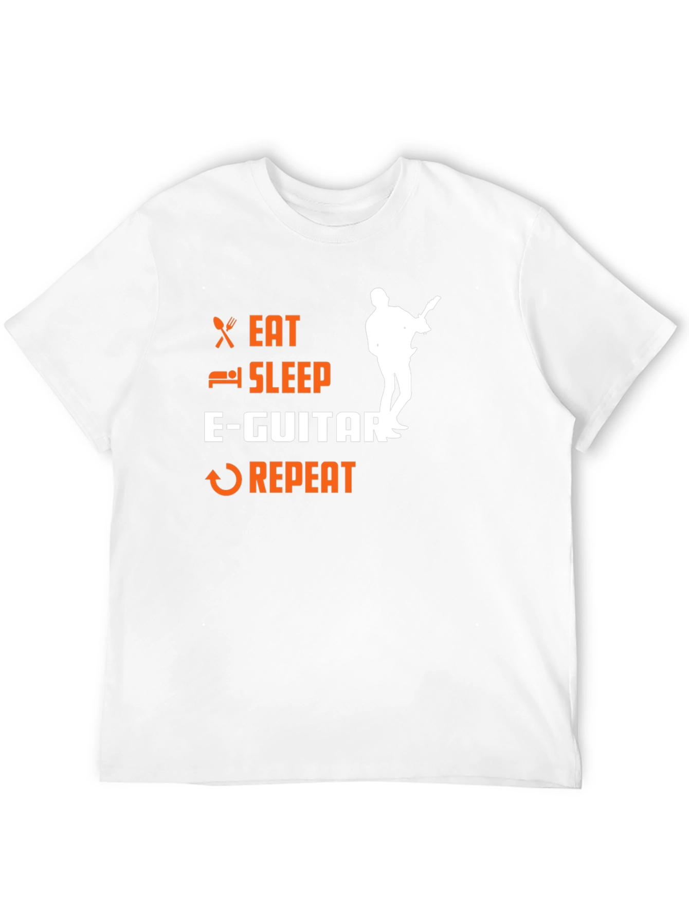 Eat Sleep E-Guitar Repeat T-Shirt