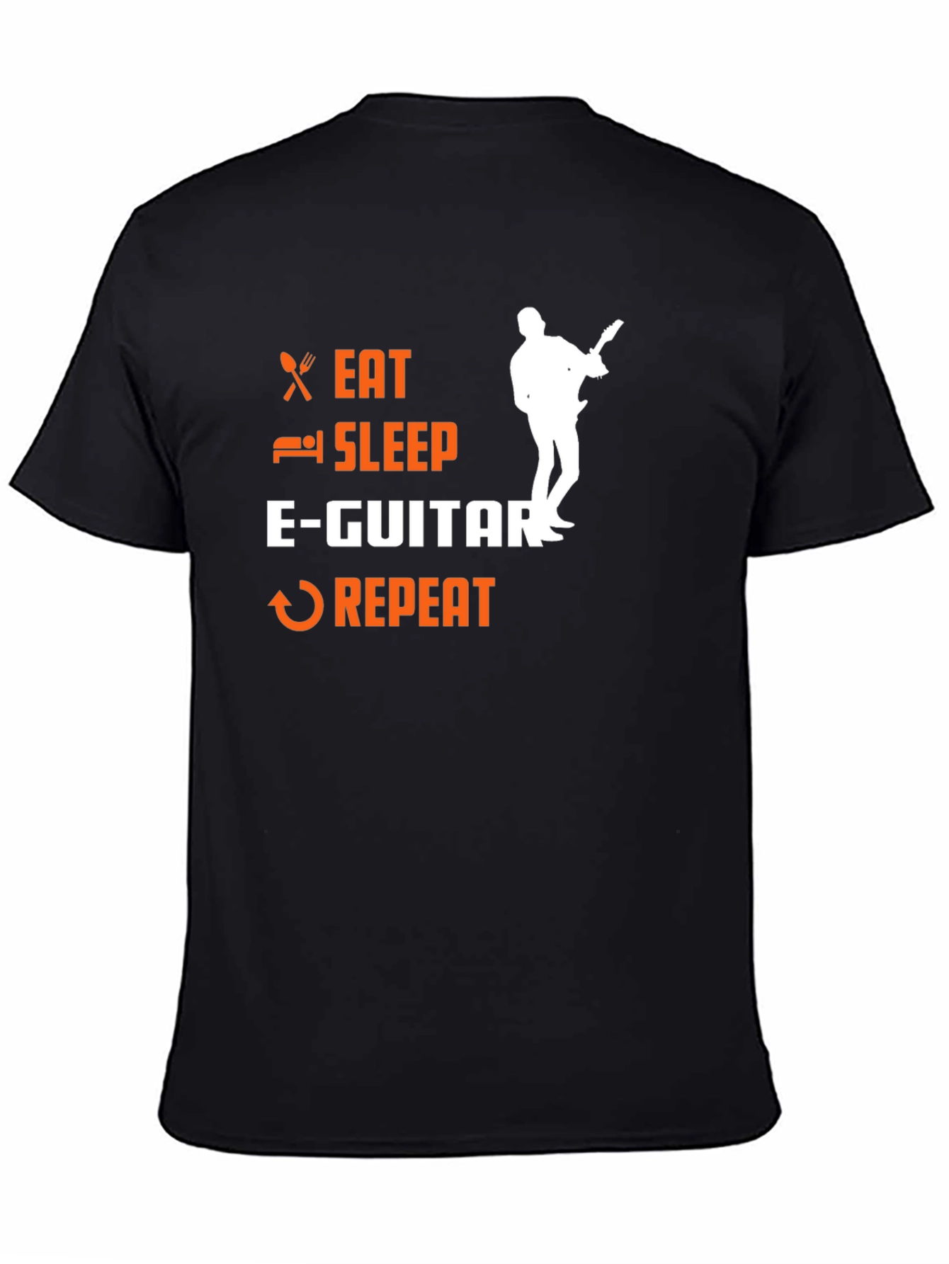 Eat Sleep E-Guitar Repeat T-Shirt