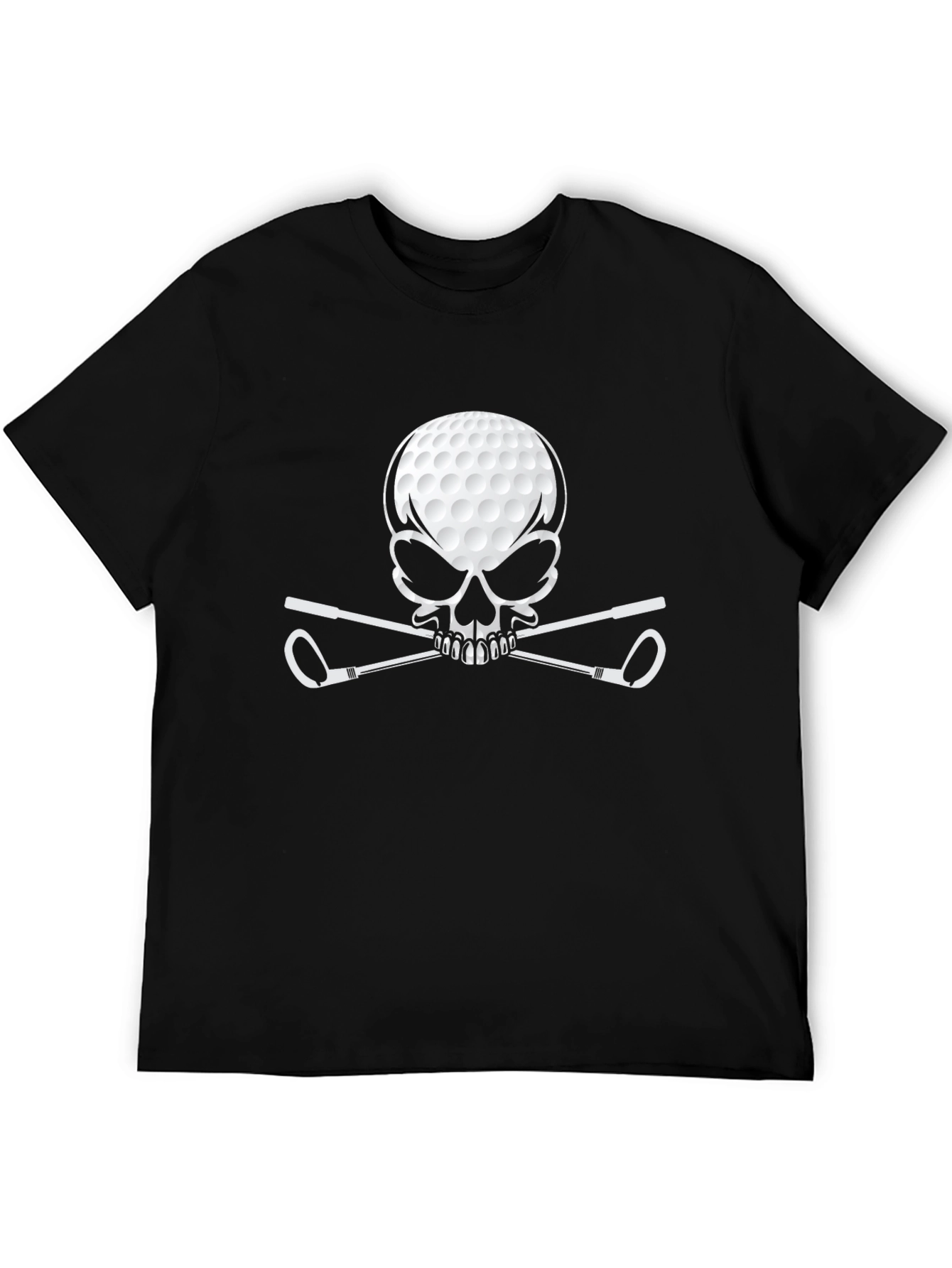 Golf Skull T-Shirt - Golfer Gift