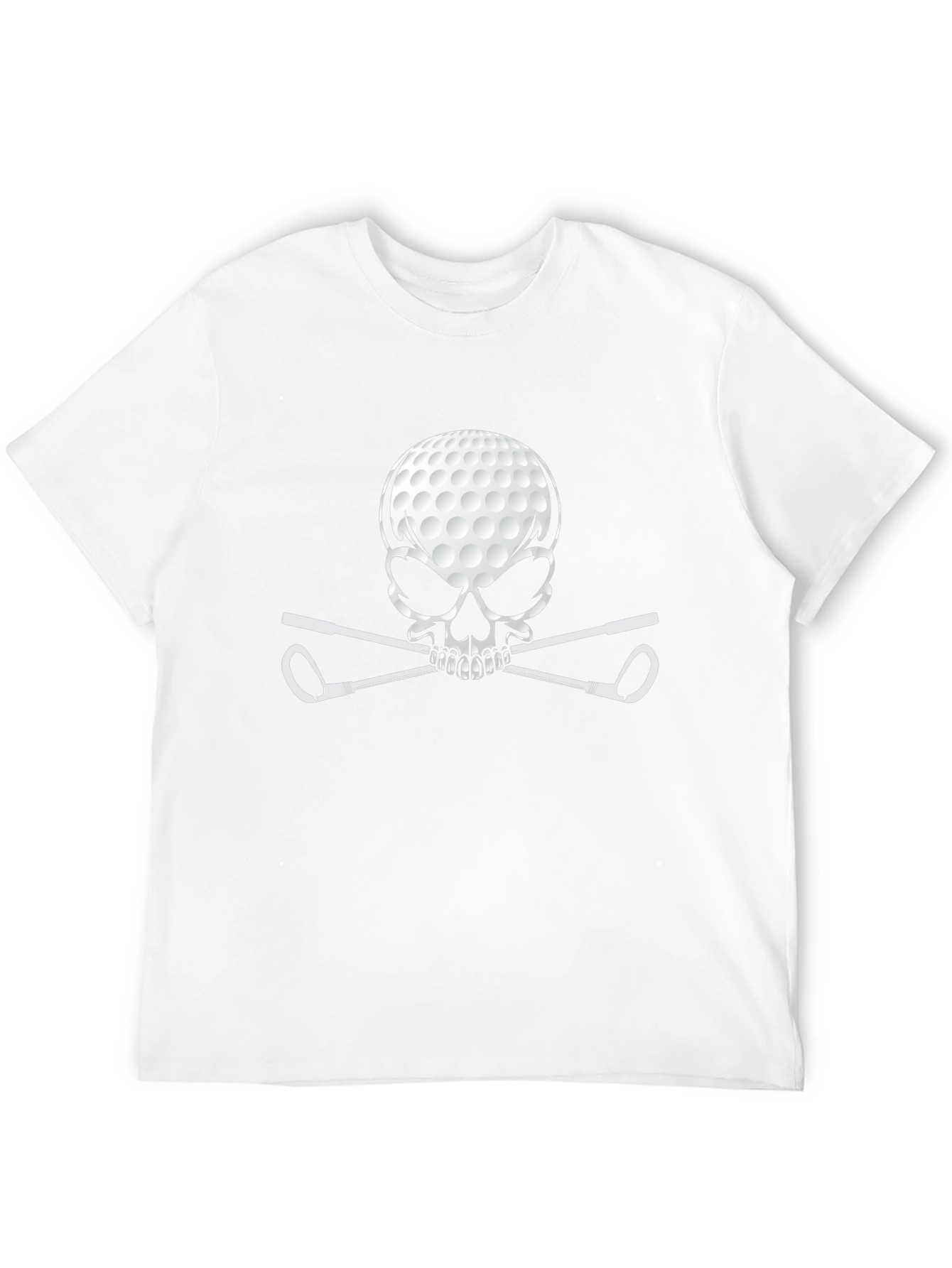 Golf Skull T-Shirt - Golfer Gift
