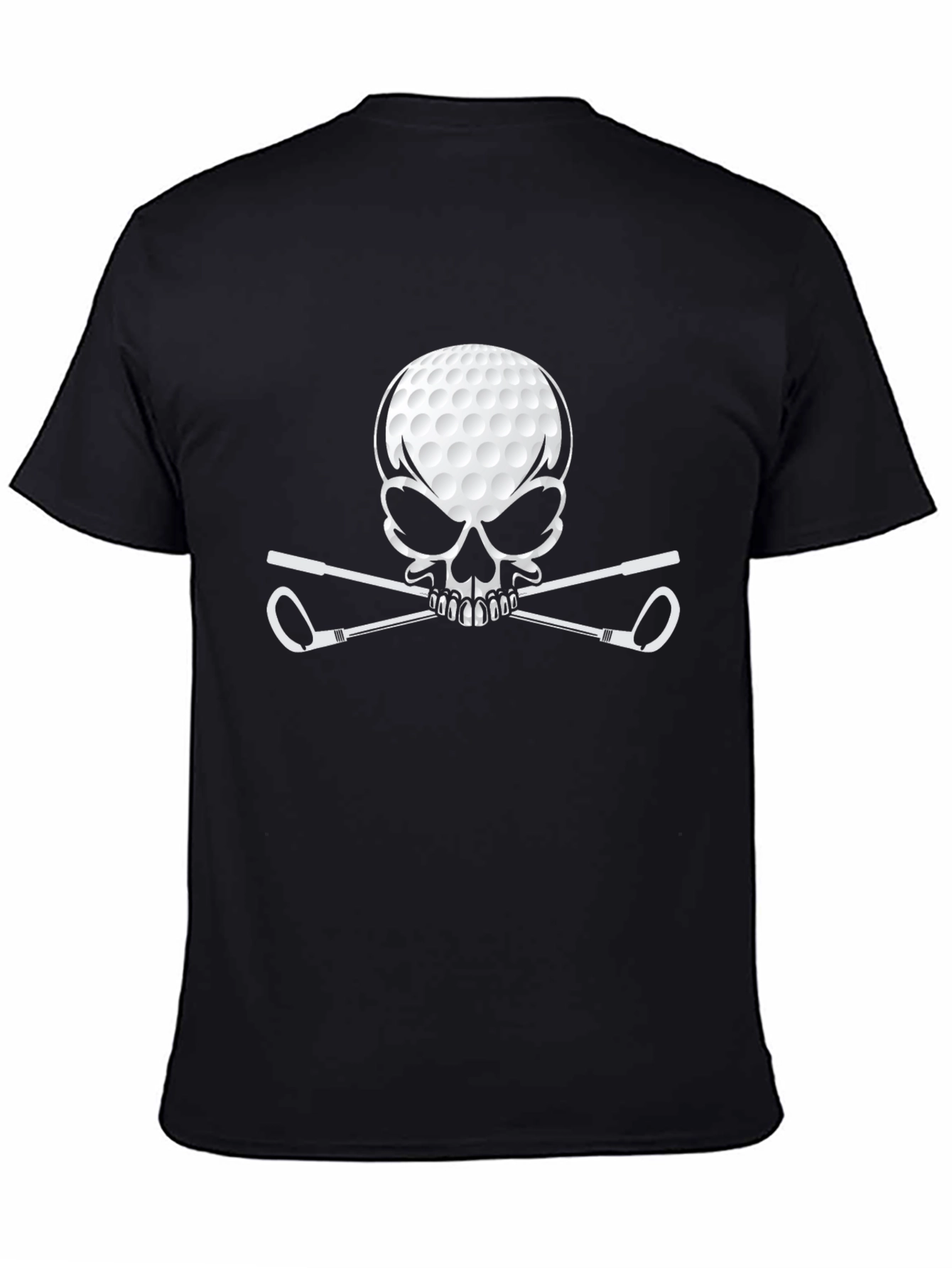 Golf Skull T-Shirt - Golfer Gift