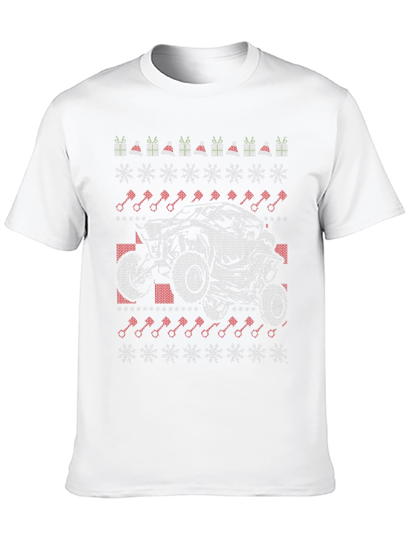 Off-Road Vehicle Christmas Sweater Tee