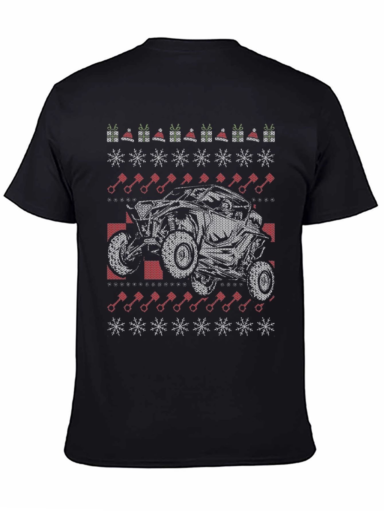 Off-Road Vehicle Christmas Sweater Tee