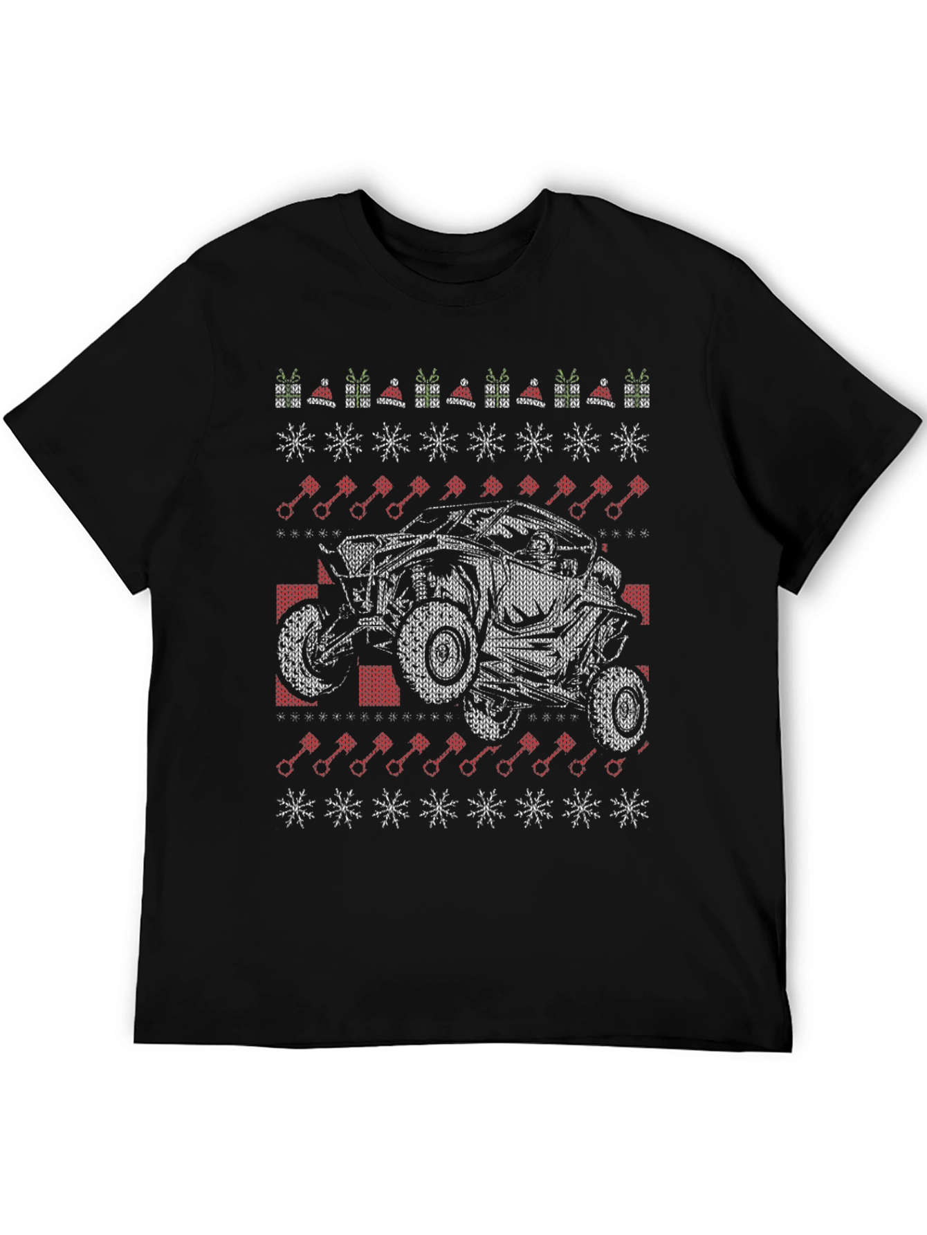 Off-Road Vehicle Christmas Sweater Tee