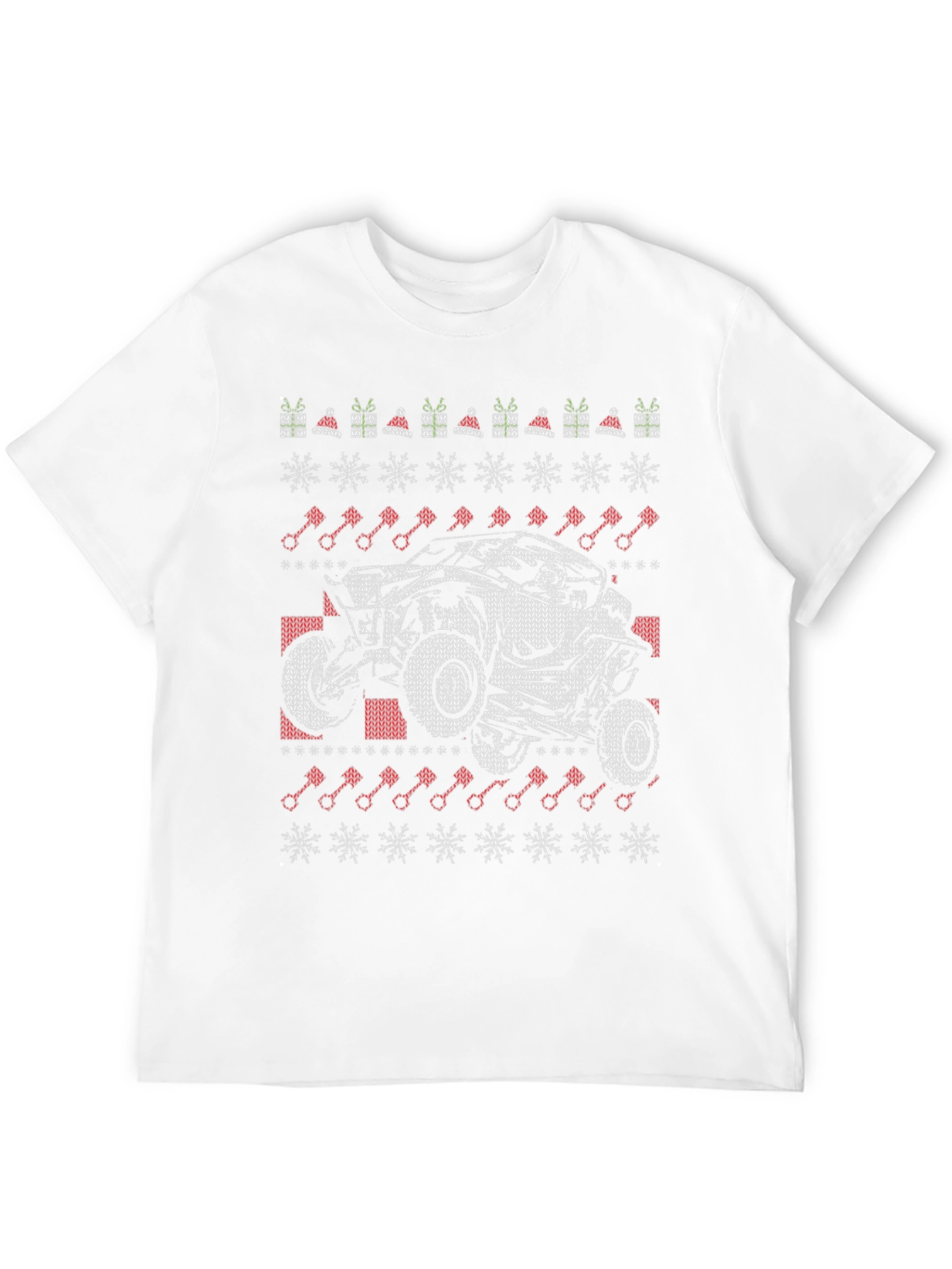 Off-Road Vehicle Christmas Sweater Tee