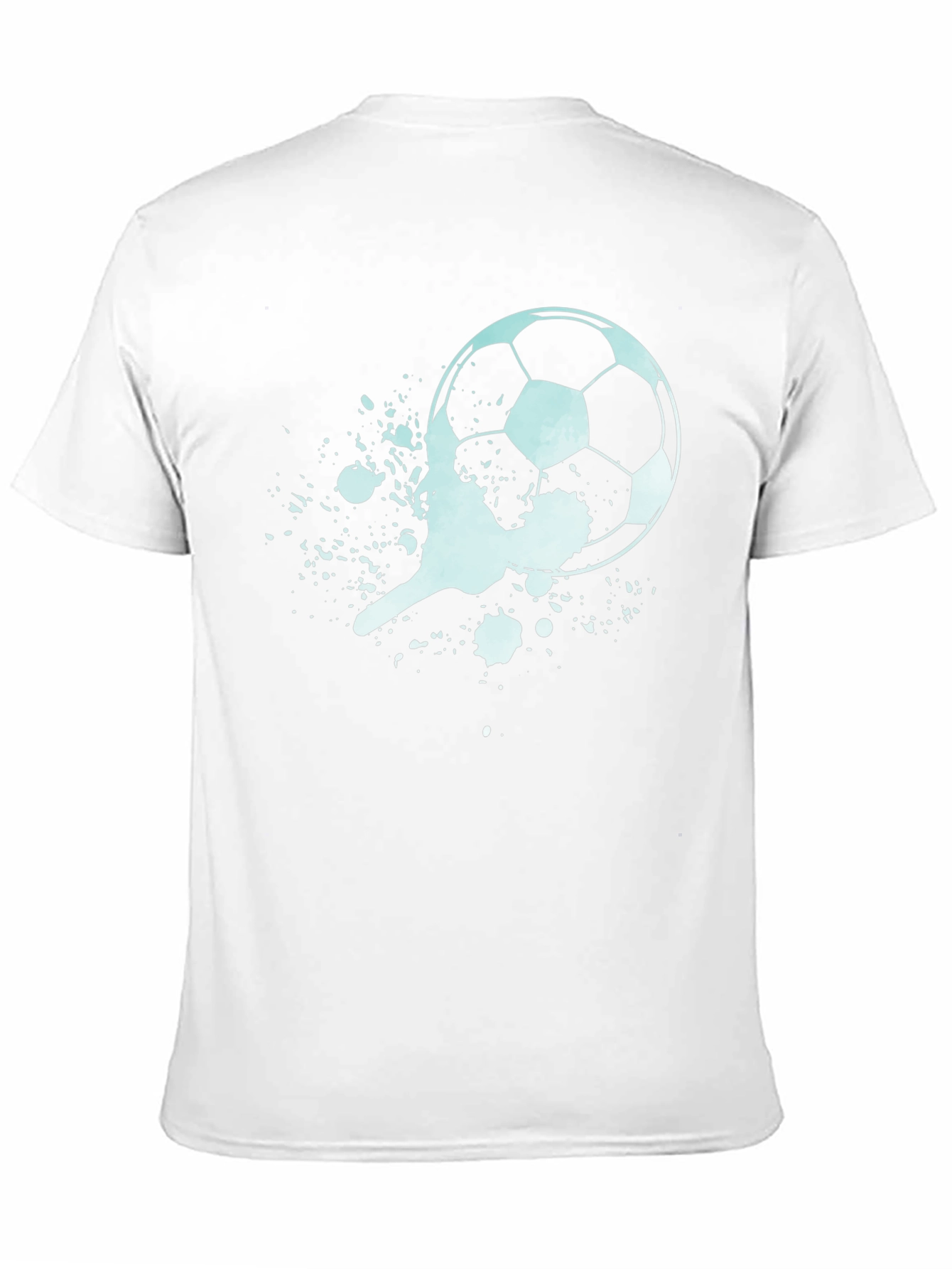 Soccer Ball Splatter T-Shirt - Stylish Sportswear