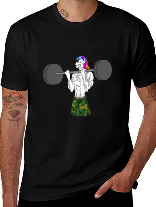 Unicorn Gym Bro T-Shirt