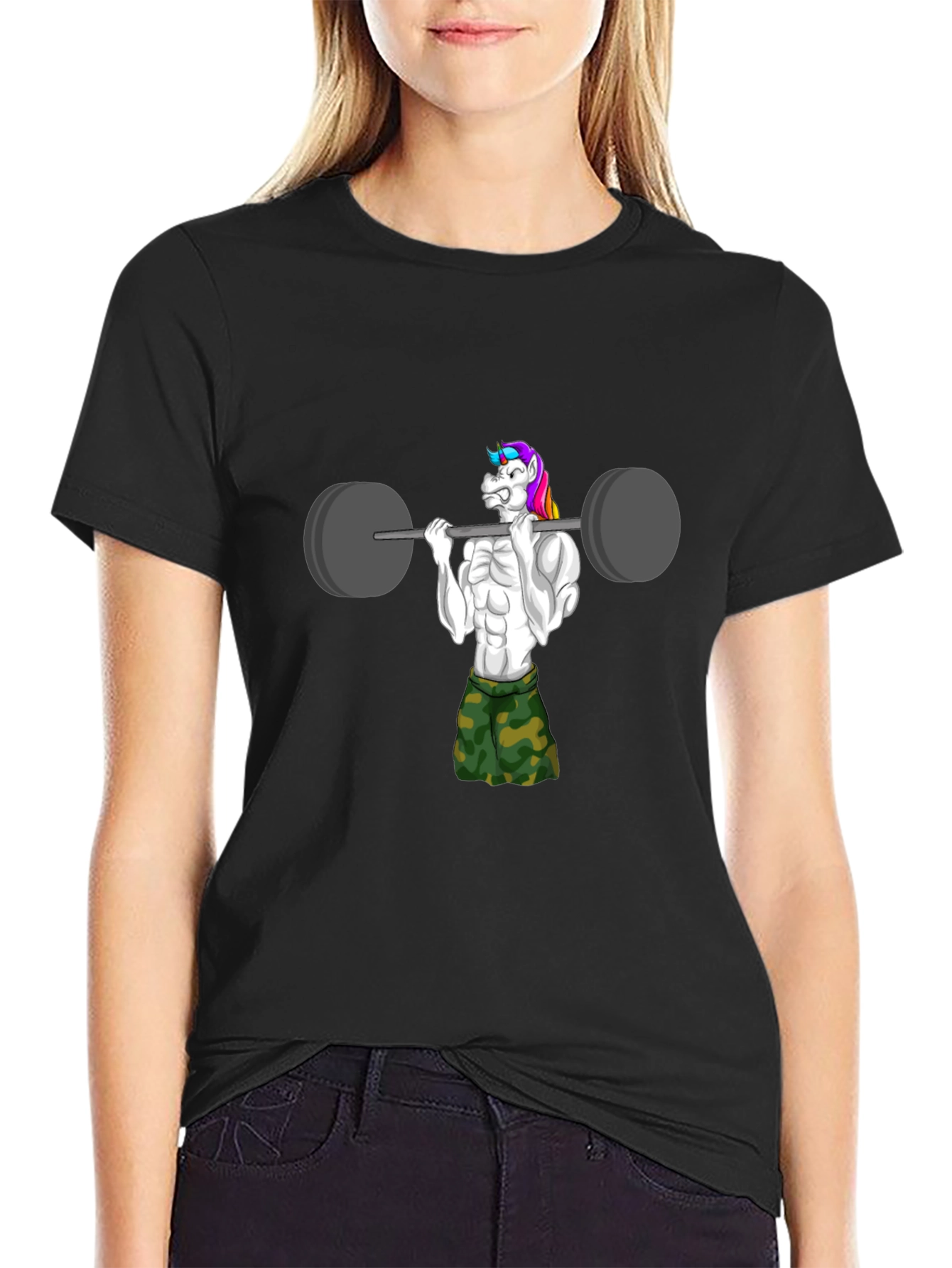 Unicorn Gym Bro T-Shirt