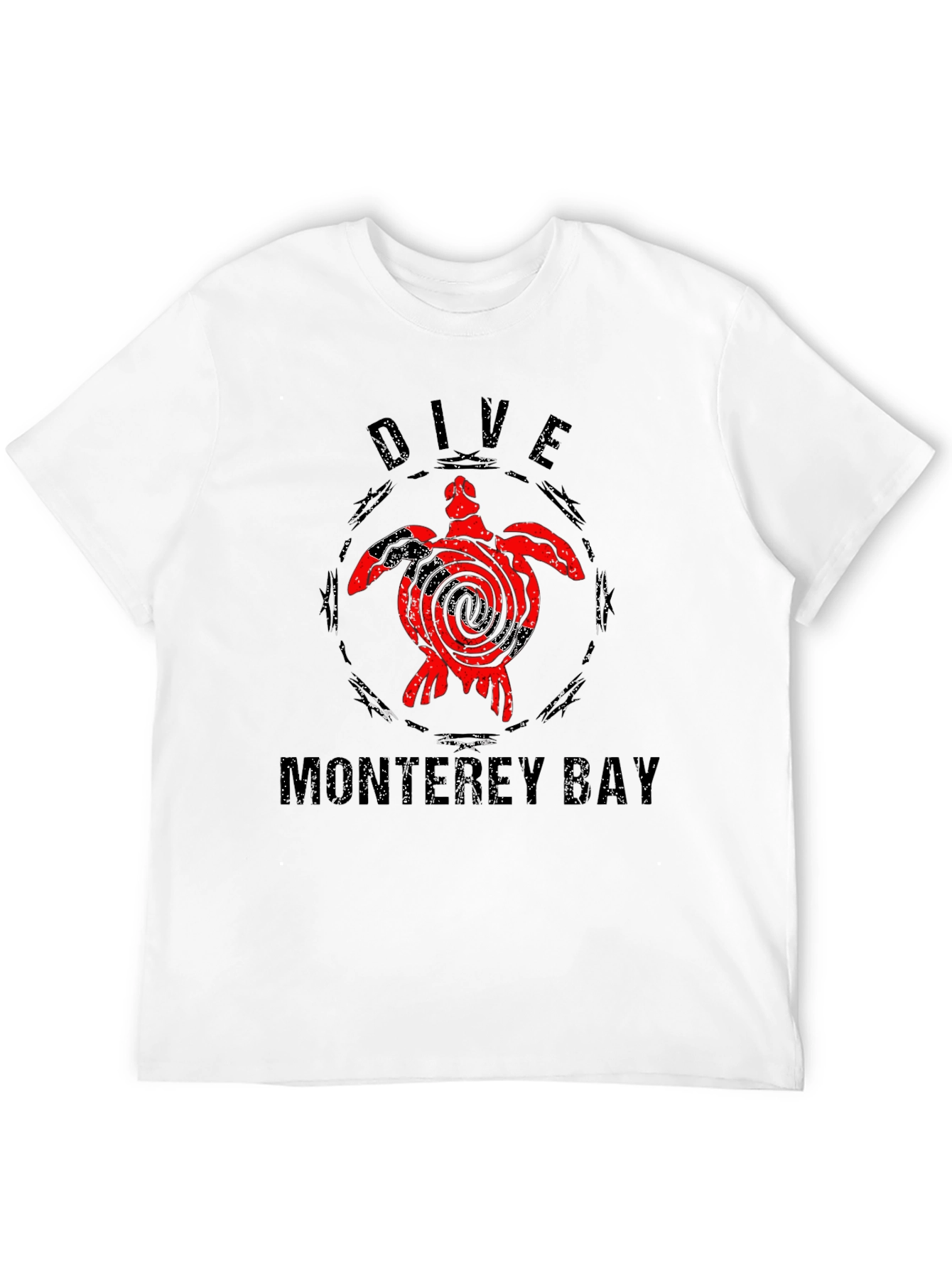 Dive Monterey Bay Turtle Graphic Tee