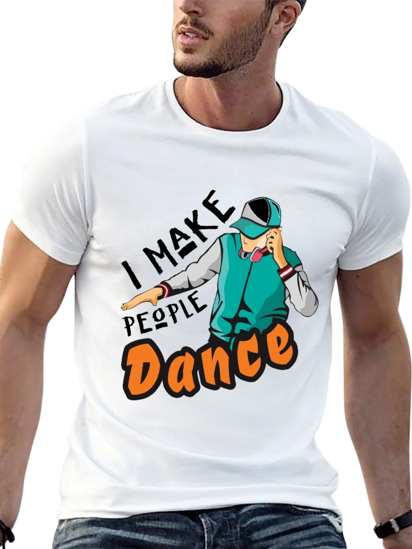 I Make People Dance Graphic T-Shirt