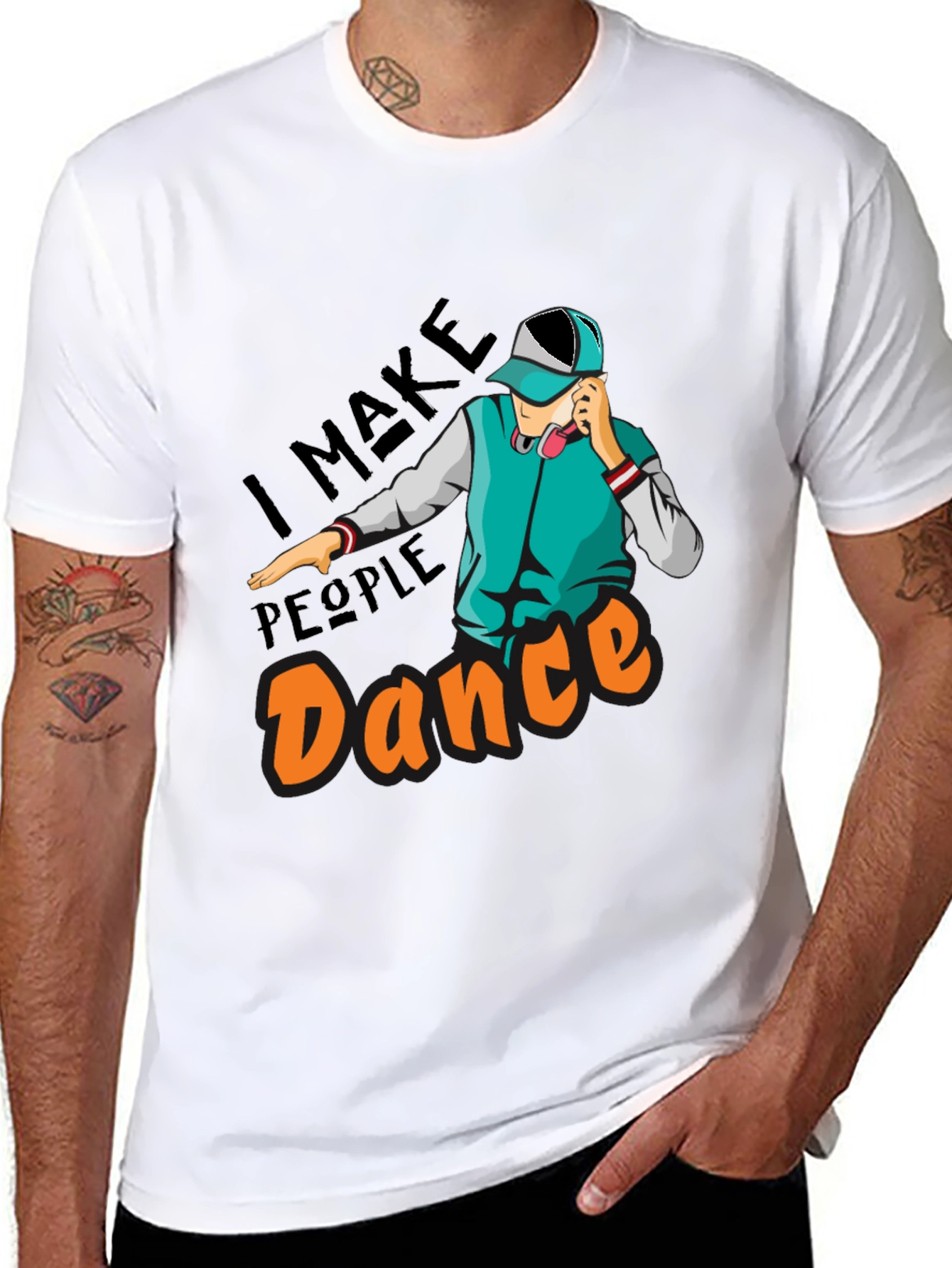 I Make People Dance Graphic T-Shirt