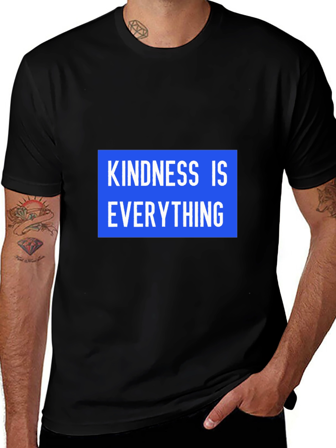 Kindness is Everything Graphic Tee - Stylish Black T-Shirt
