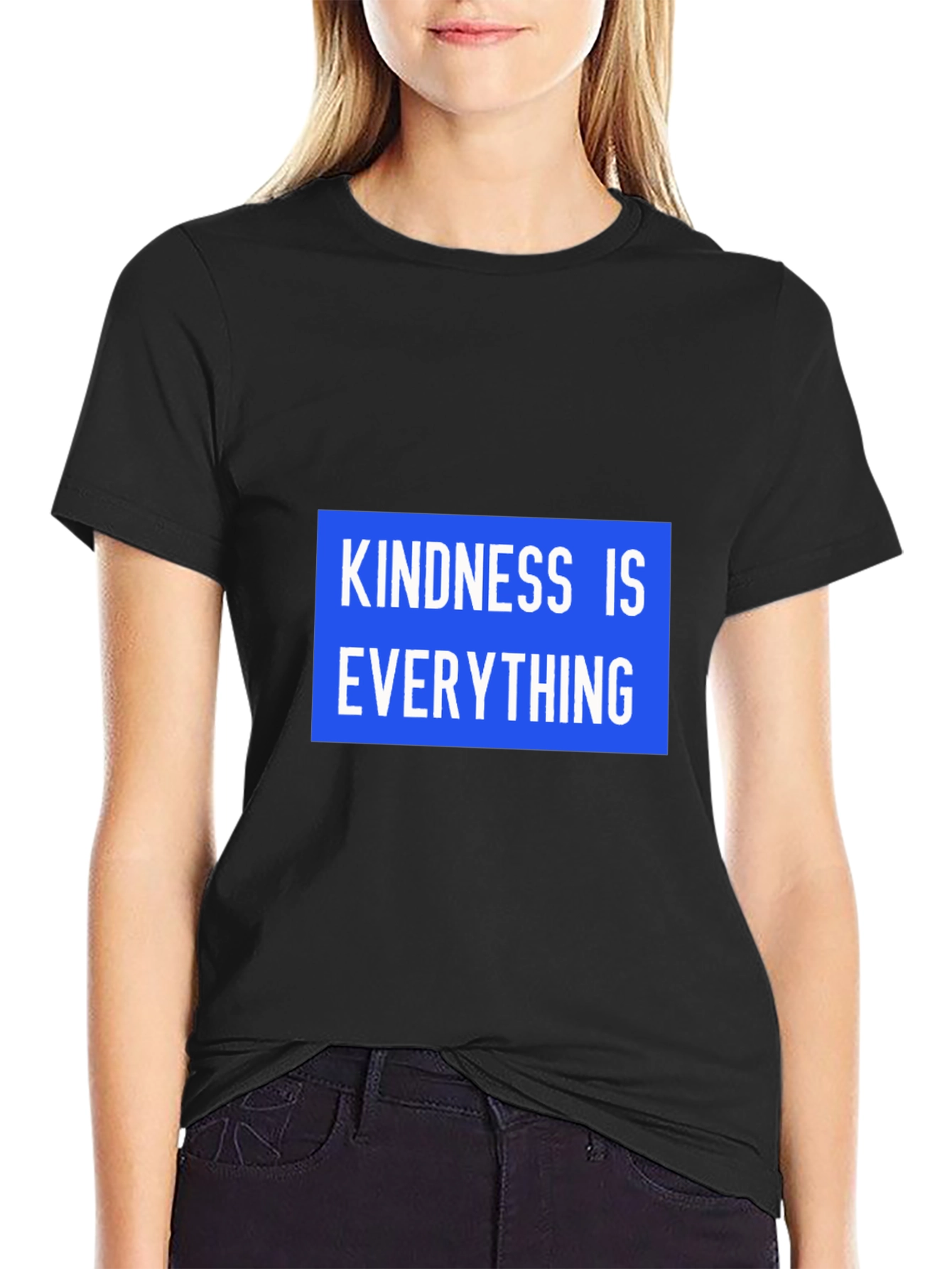 Kindness is Everything Graphic Tee - Stylish Black T-Shirt