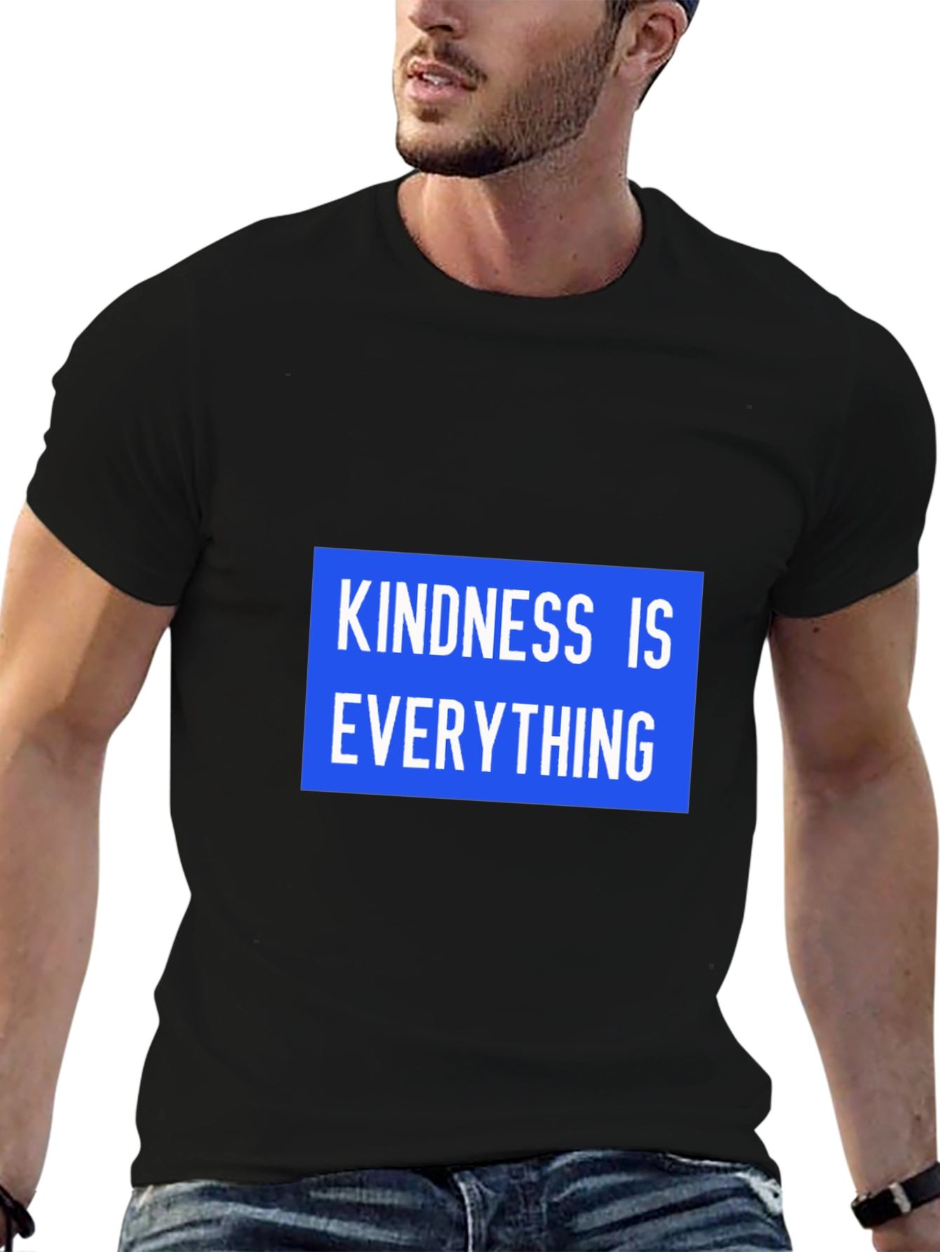 Kindness is Everything Graphic Tee - Stylish Black T-Shirt