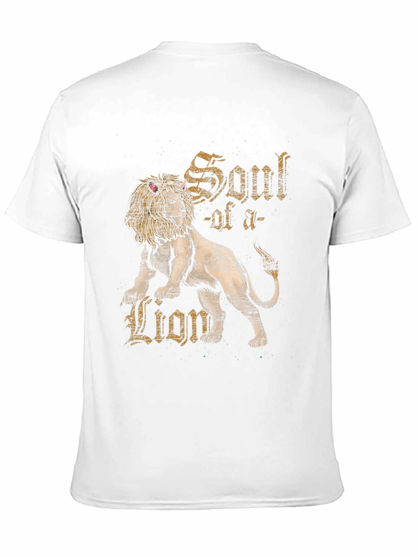 Soul of a Lion Graphic T-Shirt - Black