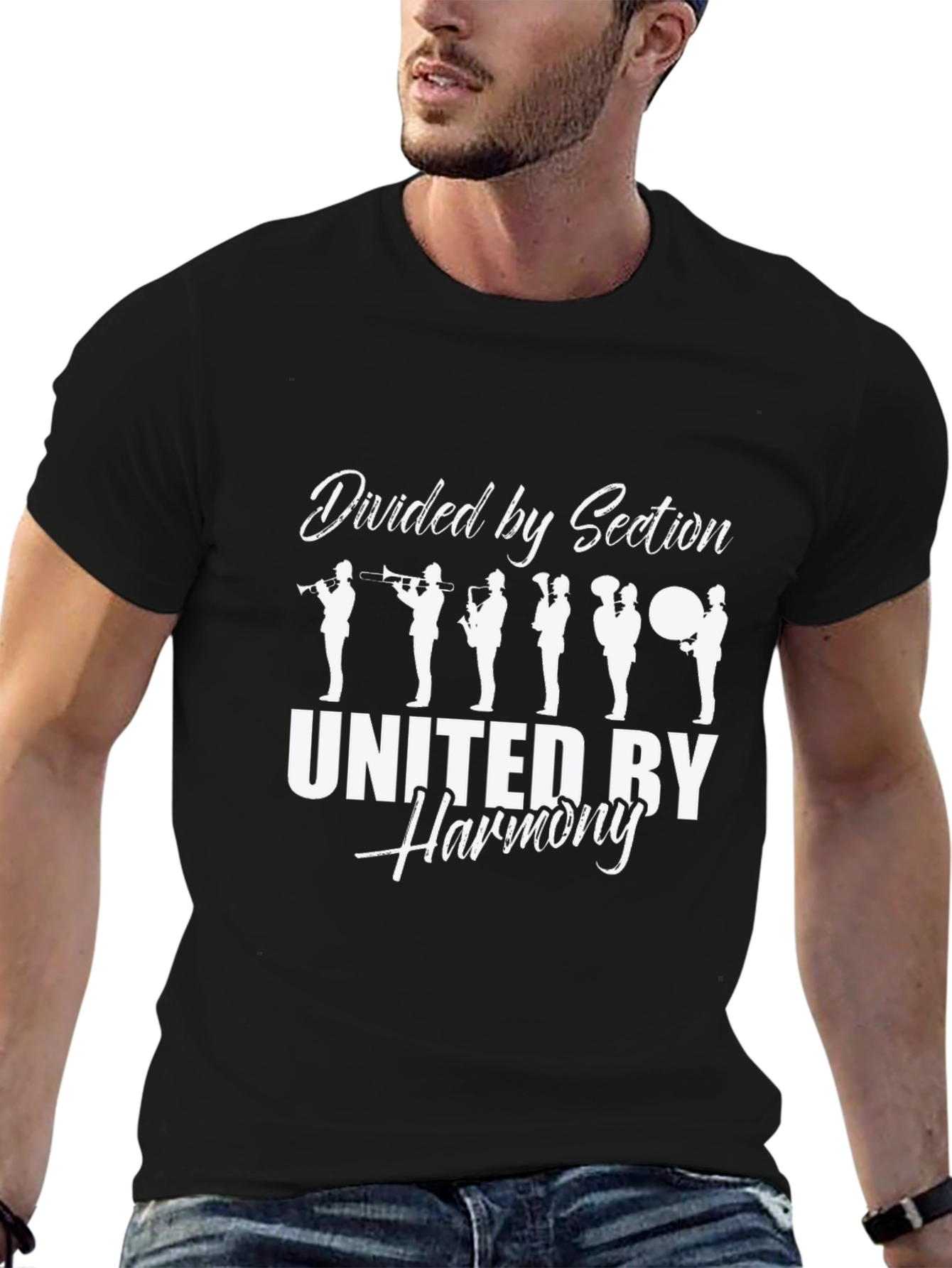 Divided By Section United By Harmony Band T-Shirt
