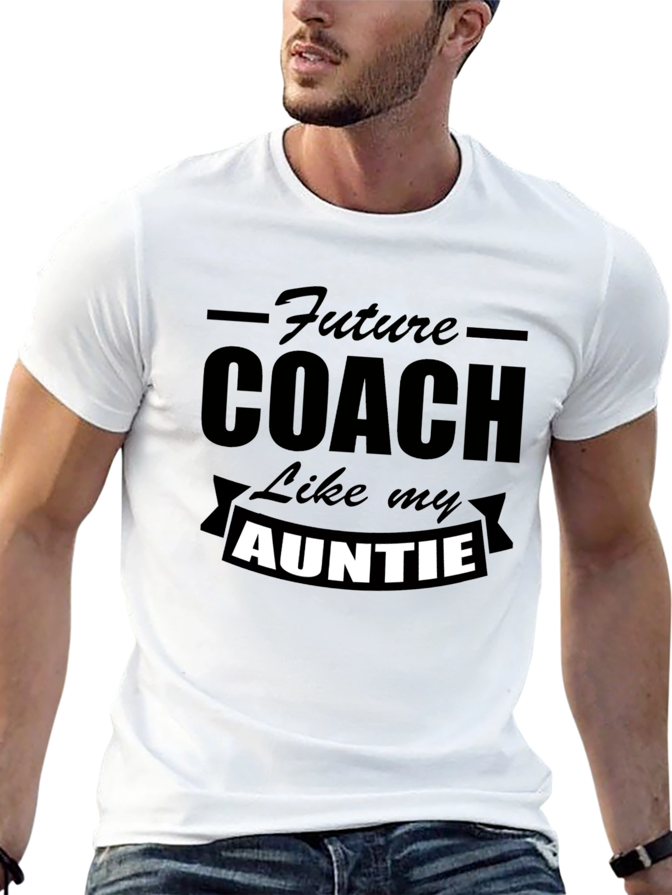 Future Coach Like My Auntie Novelty T-Shirt